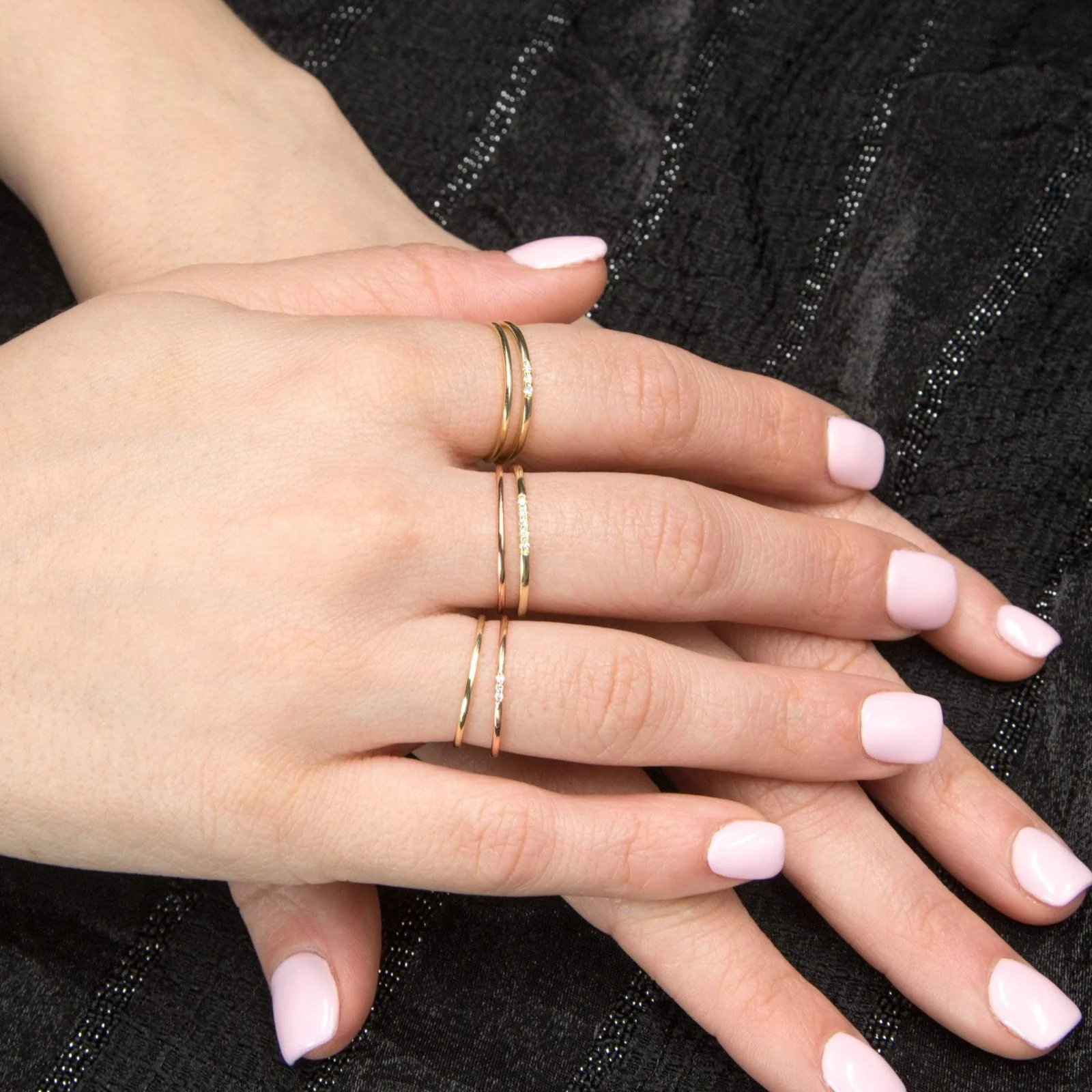 Thin Wedding Ring 1mm — additional product image 3 from AntEva Crafts