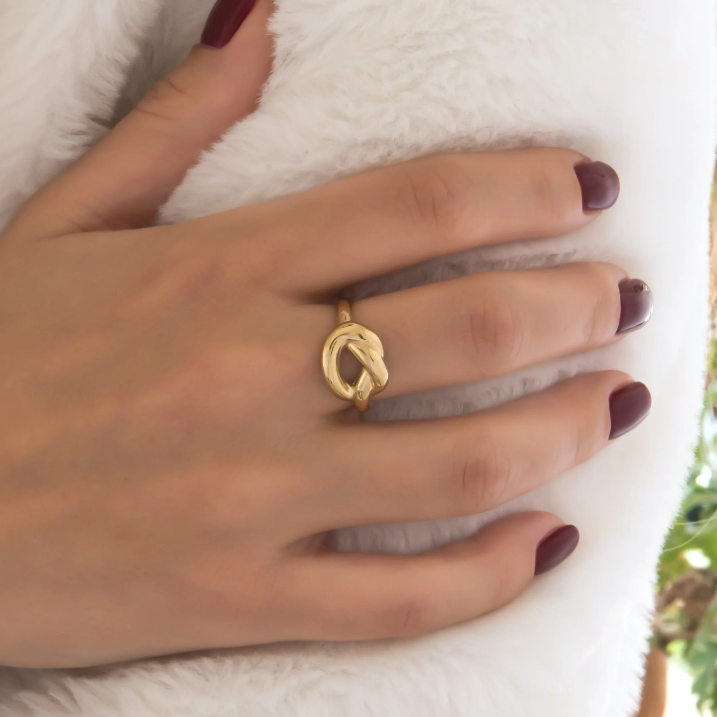 Twisted Knot Ring — additional product image 2 from AntEva Crafts