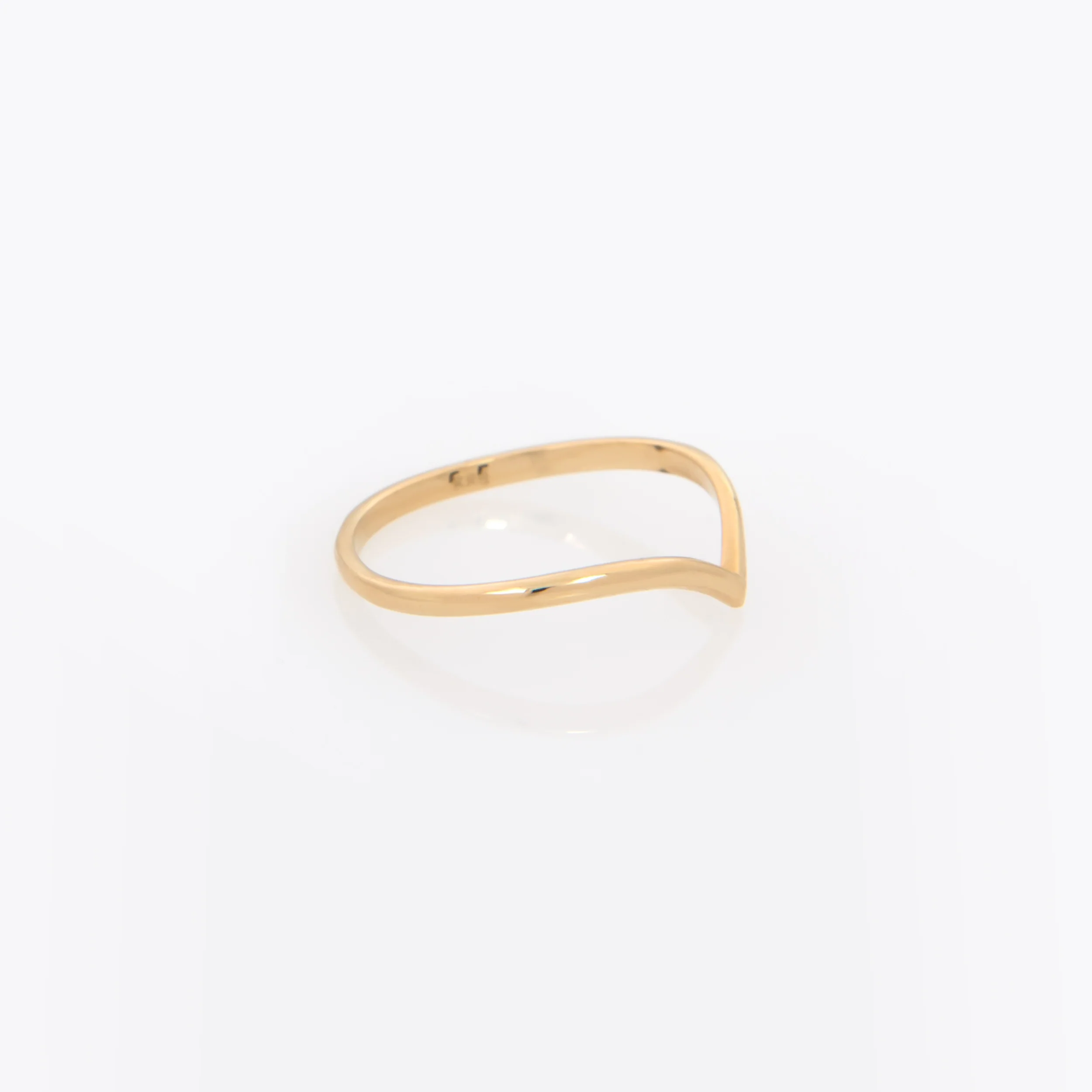 Dainty V-Shaped Ring — additional product image 6 from AntEva Crafts