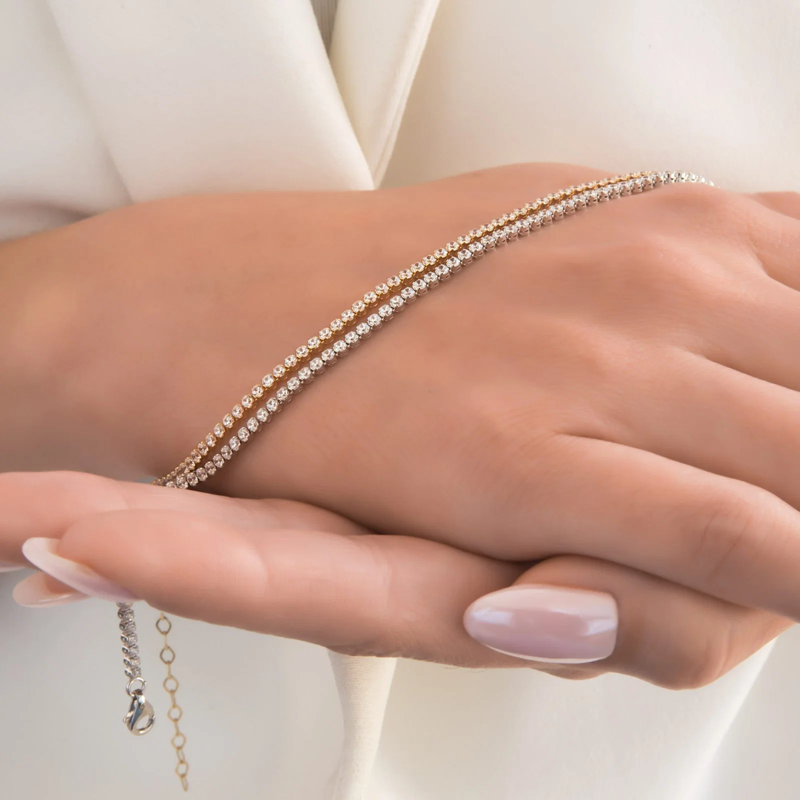 Classic Tennis Bracelet — additional product image 7 from AntEva Crafts