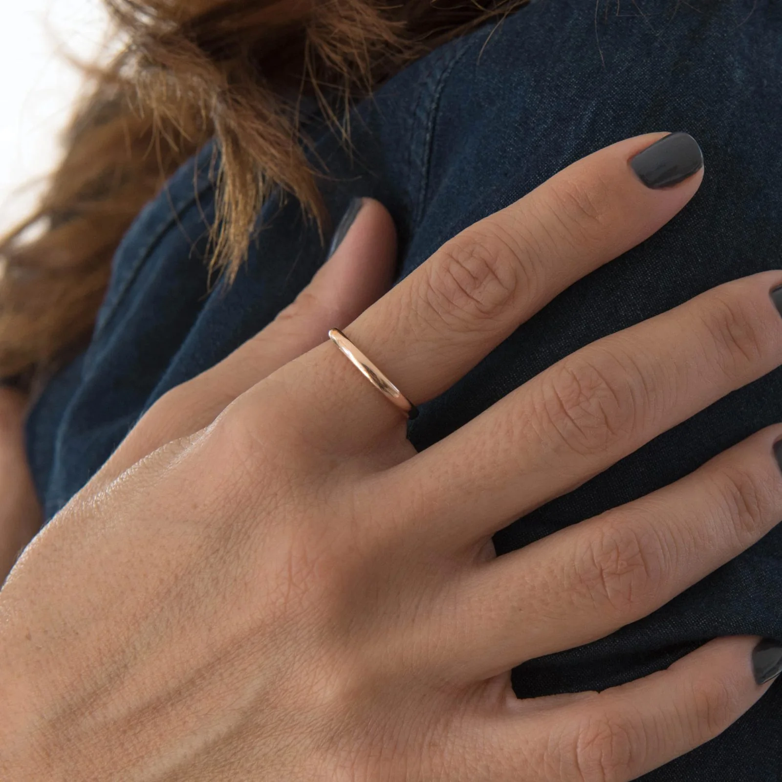 Mini Dome Ring — additional product image 3 from AntEva Crafts