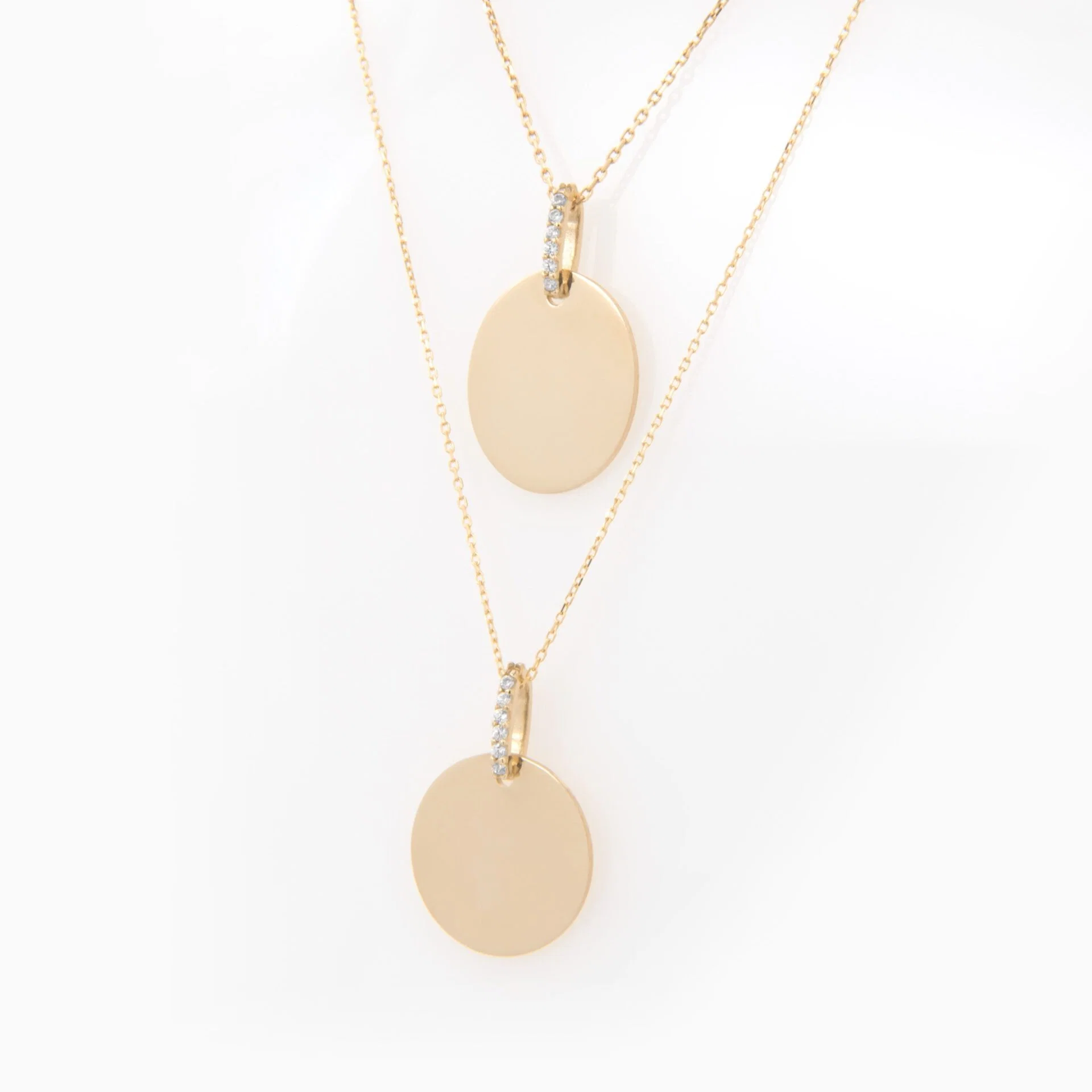 Oval Tag Necklace — additional product image 5 from AntEva Crafts