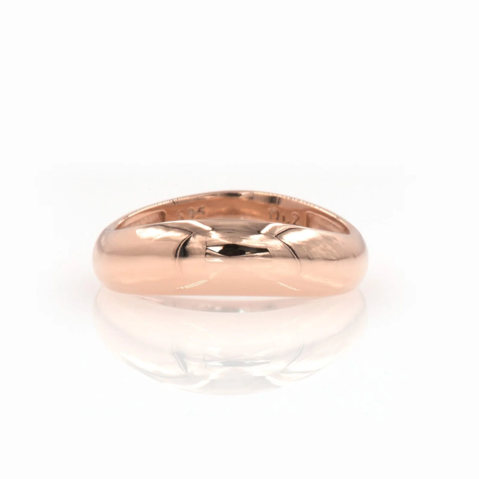 Wavy Dome Gold Ring — additional product image 9 from AntEva Crafts