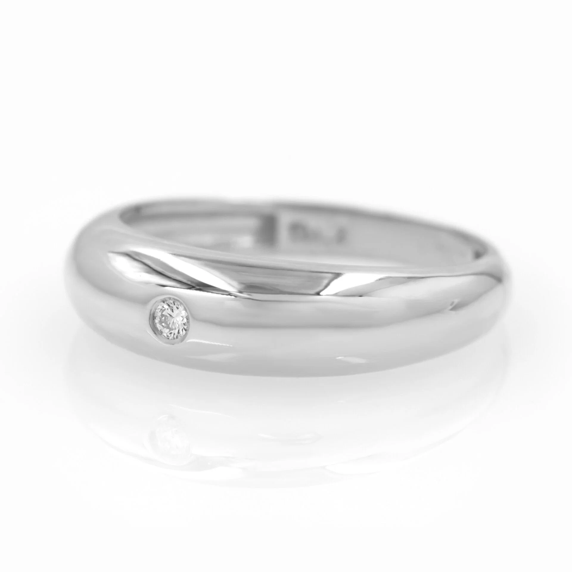 Solitaire Diamond Dome Ring — additional product image 5 from AntEva Crafts