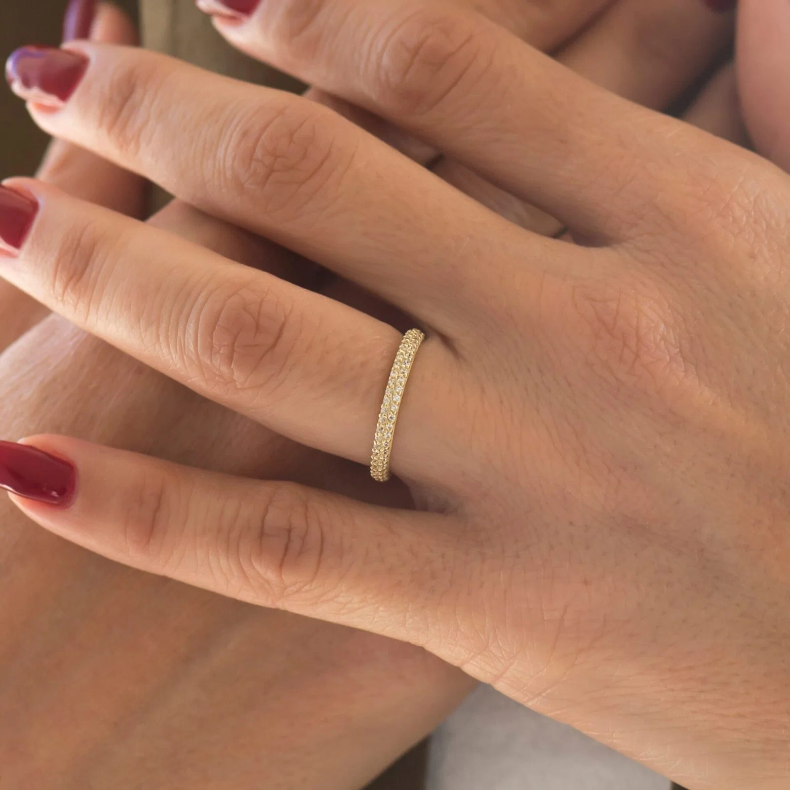 Half Eternity Ring — additional product image 2 from AntEva Crafts