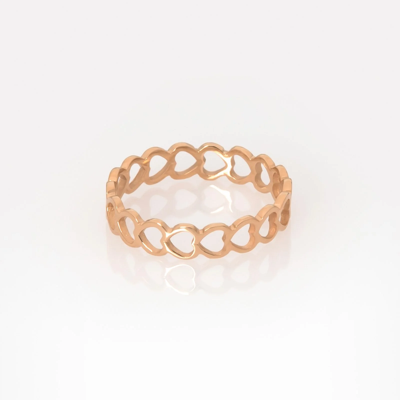 Heart Full Eternity Ring — additional product image 6 from AntEva Crafts