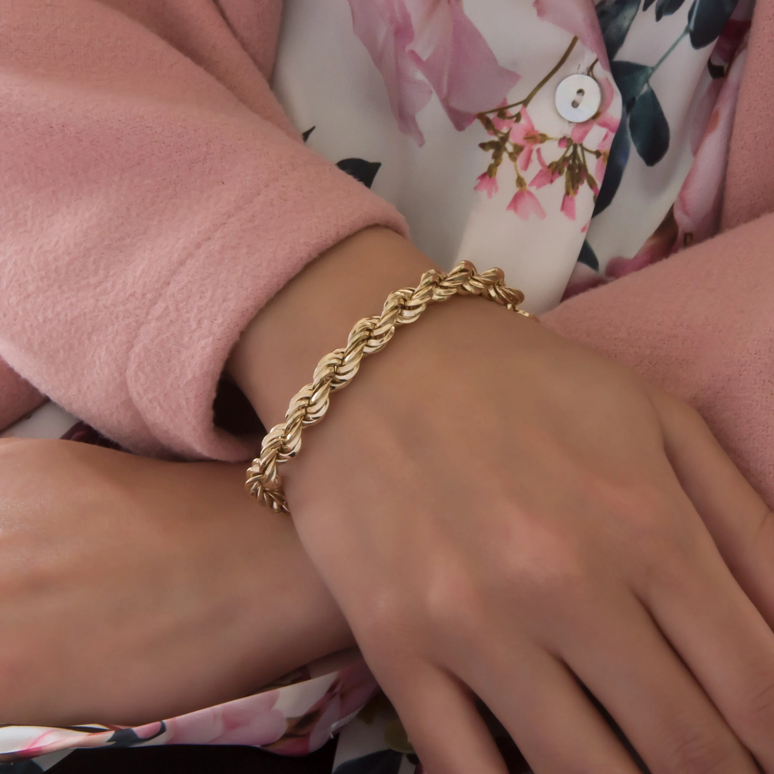 Gold Rope Chain Set — additional product image 8 from AntEva Crafts
