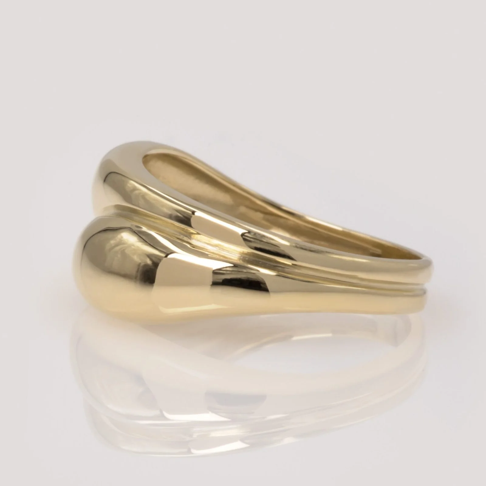Twisted Double Ring — additional product image 3 from AntEva Crafts