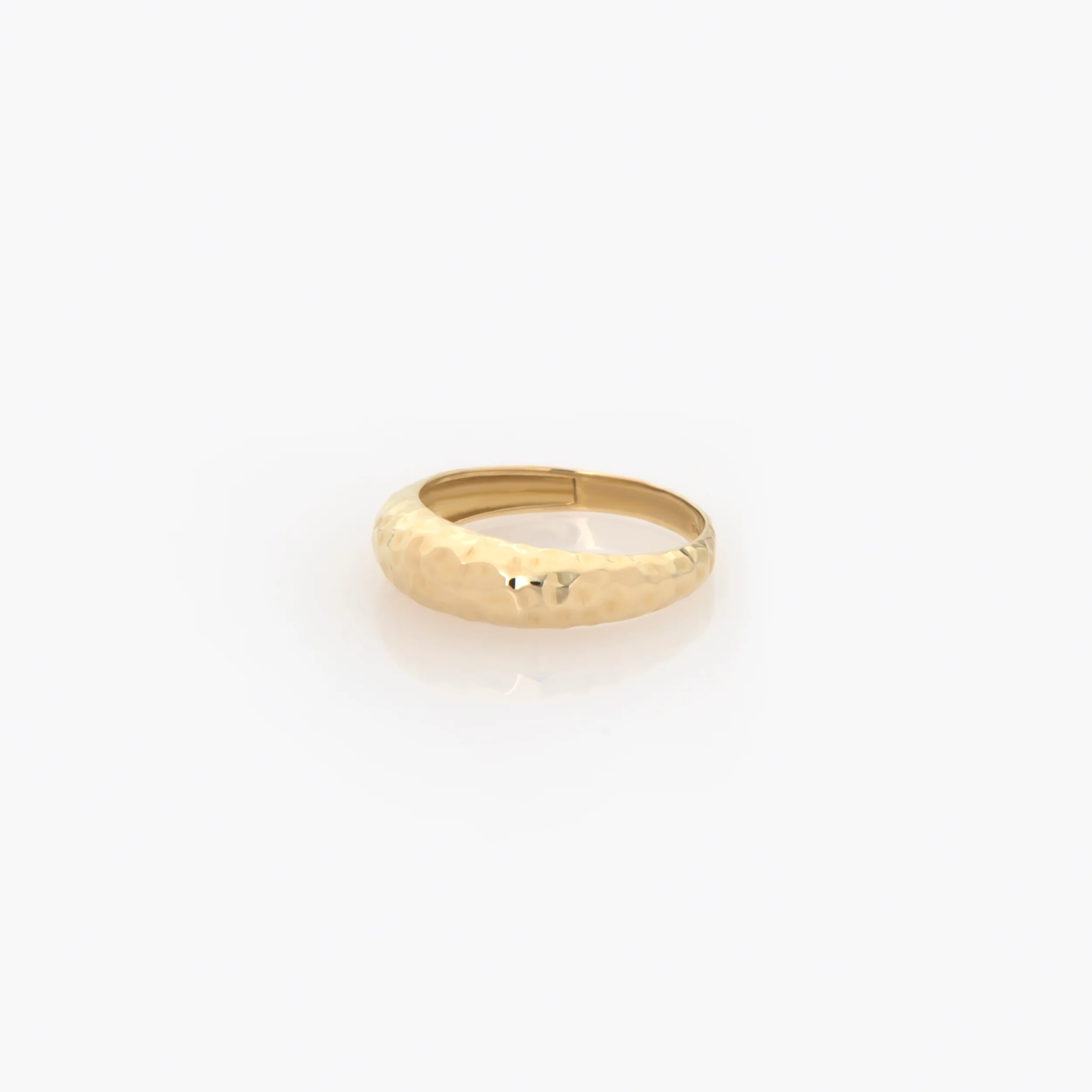 Hammered Dome Ring — additional product image 2 from AntEva Crafts