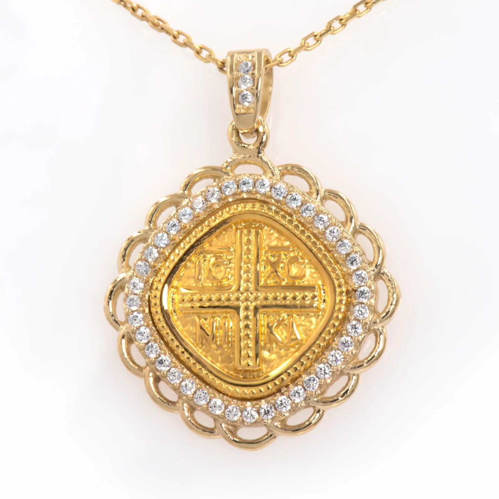 Christian Coin Pendant — additional product image 7 from AntEva Crafts