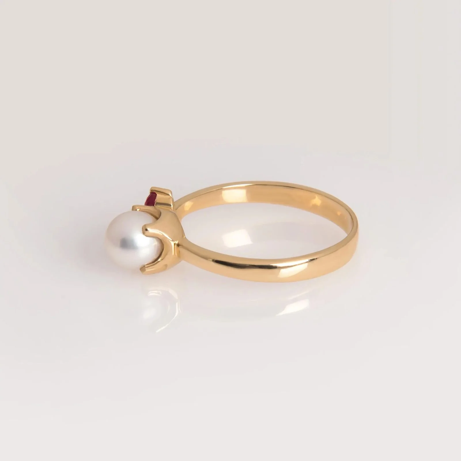 Pearl Birthstone Ring — additional product image 7 from AntEva Crafts