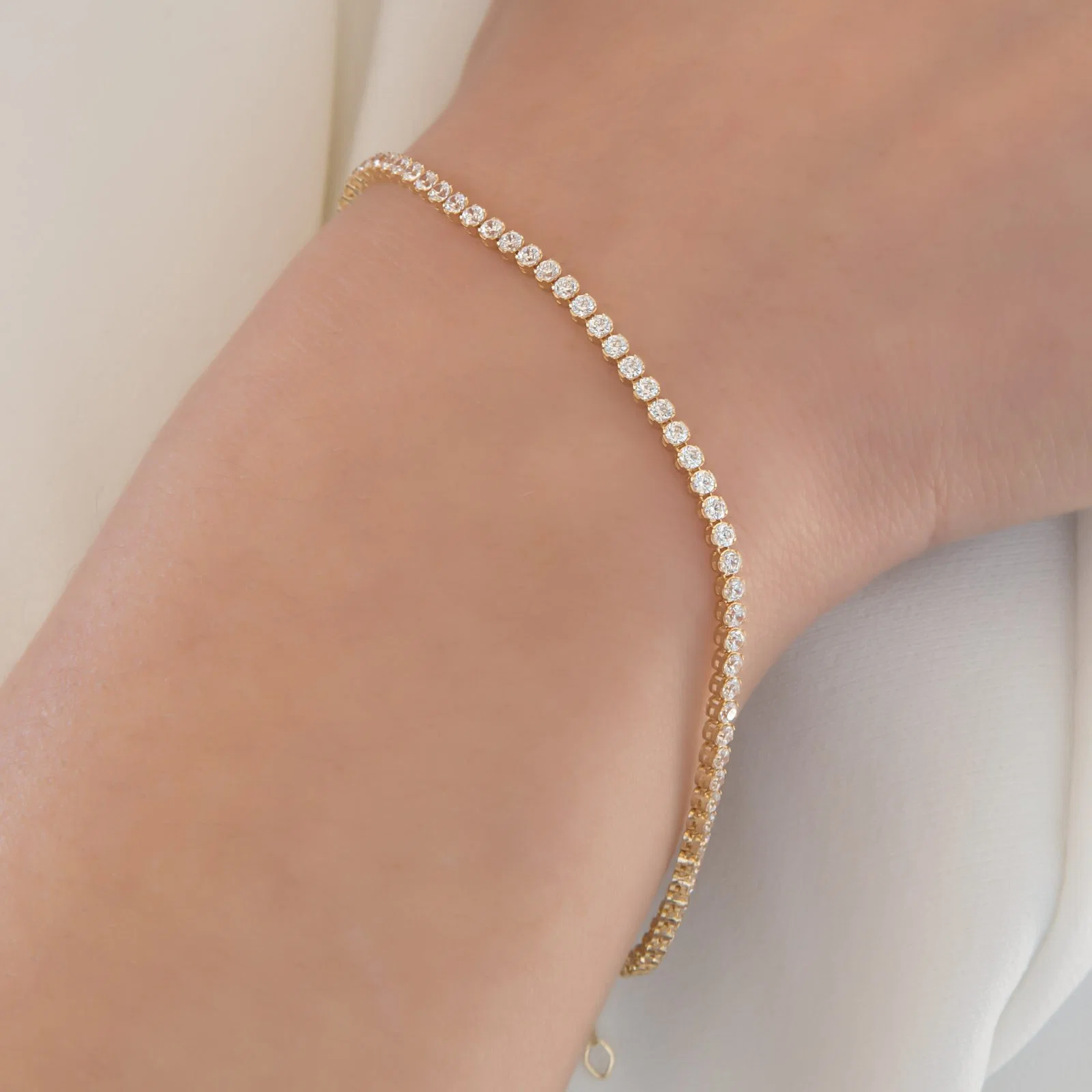 Classic Tennis Bracelet — additional product image 5 from AntEva Crafts