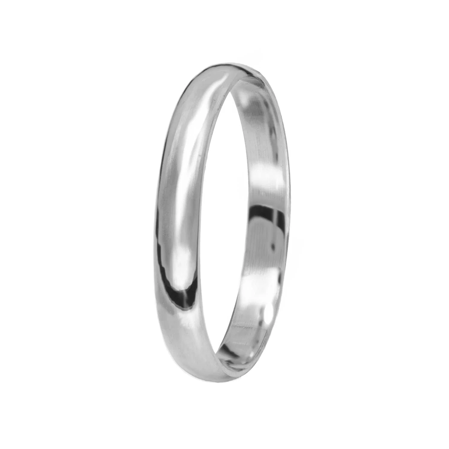 Classic Wedding Band 9k 4mm — additional product image 3 from AntEva Crafts