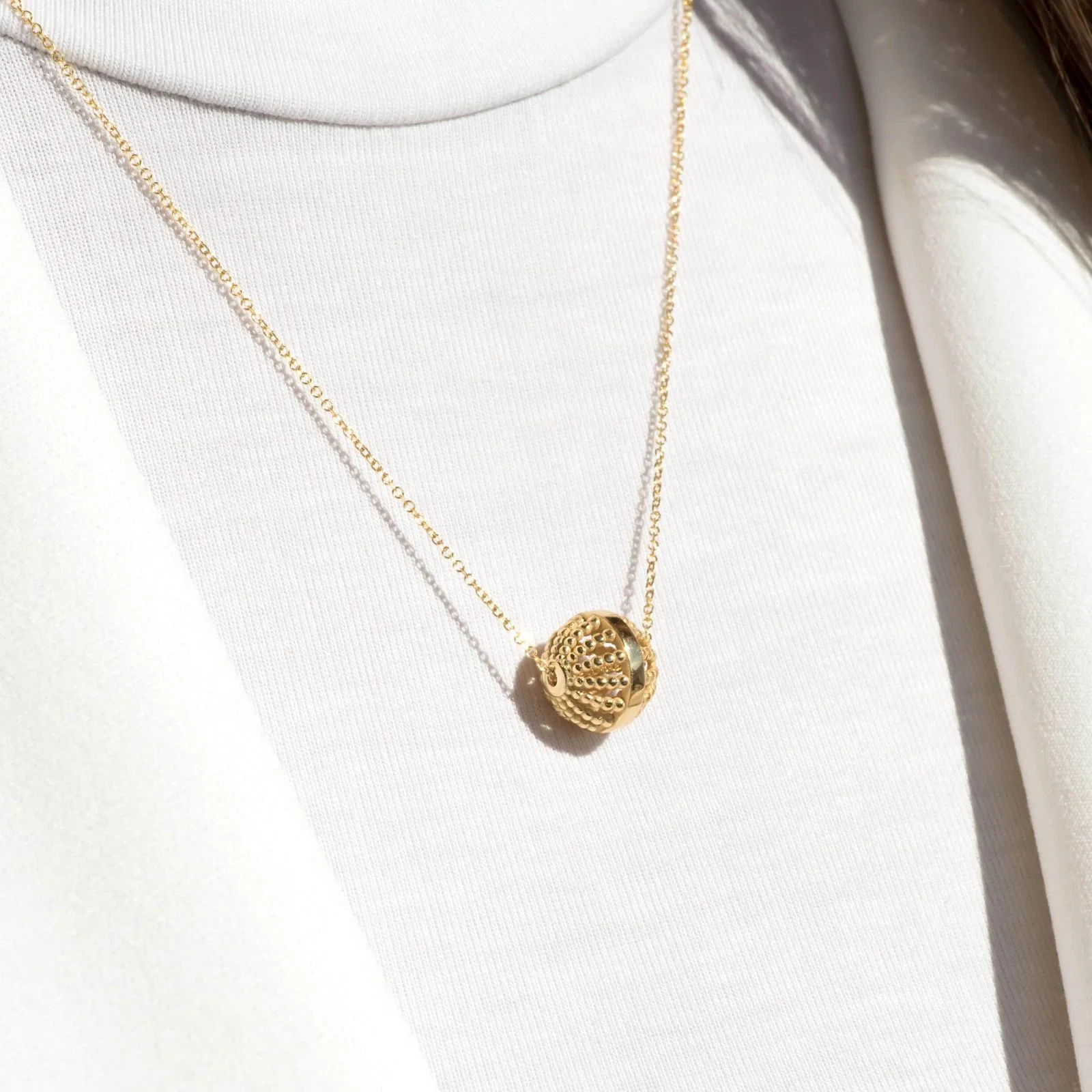 Ball Charm Necklace — additional product image 4 from AntEva Crafts