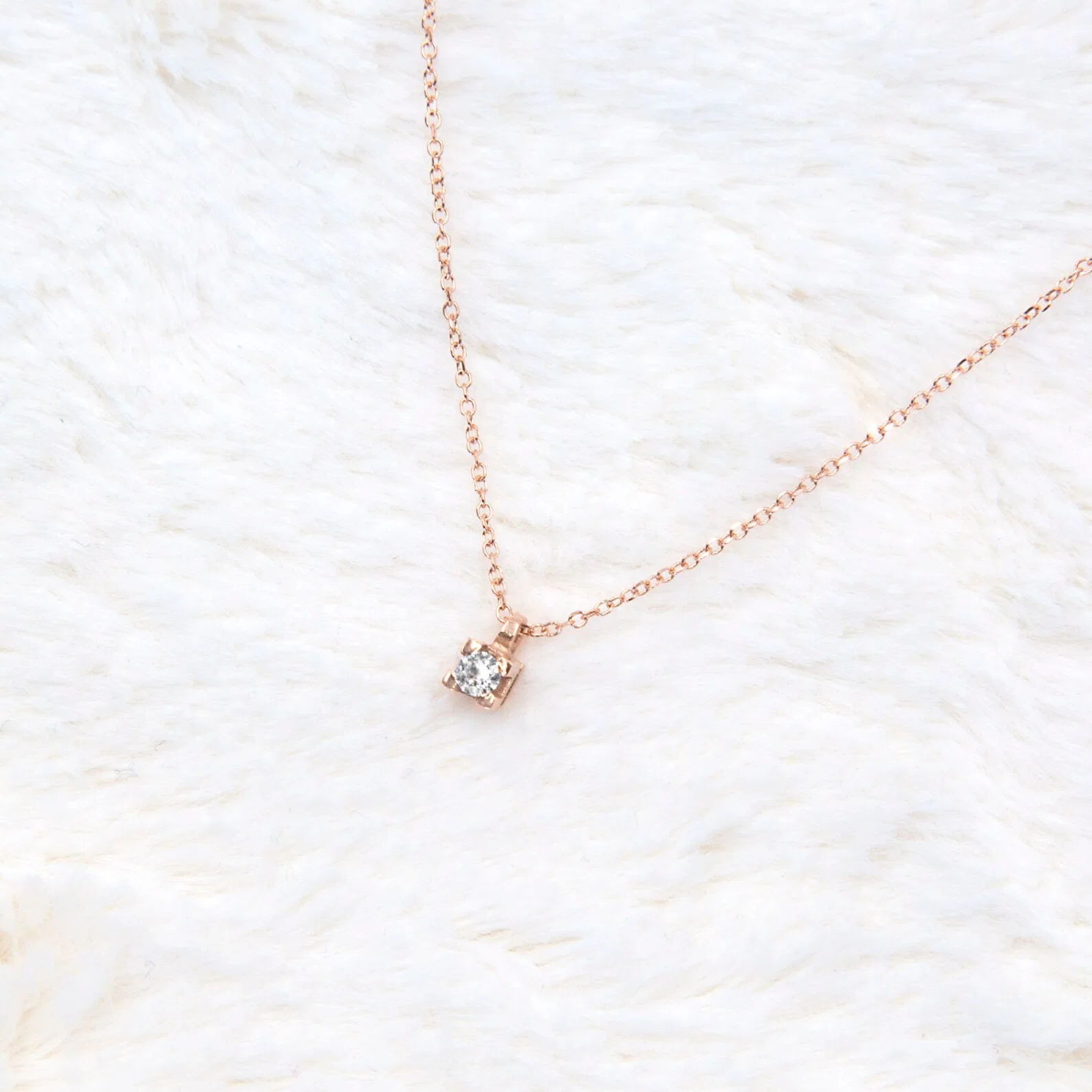 Gemstone Solitaire Necklace — additional product image 8 from AntEva Crafts