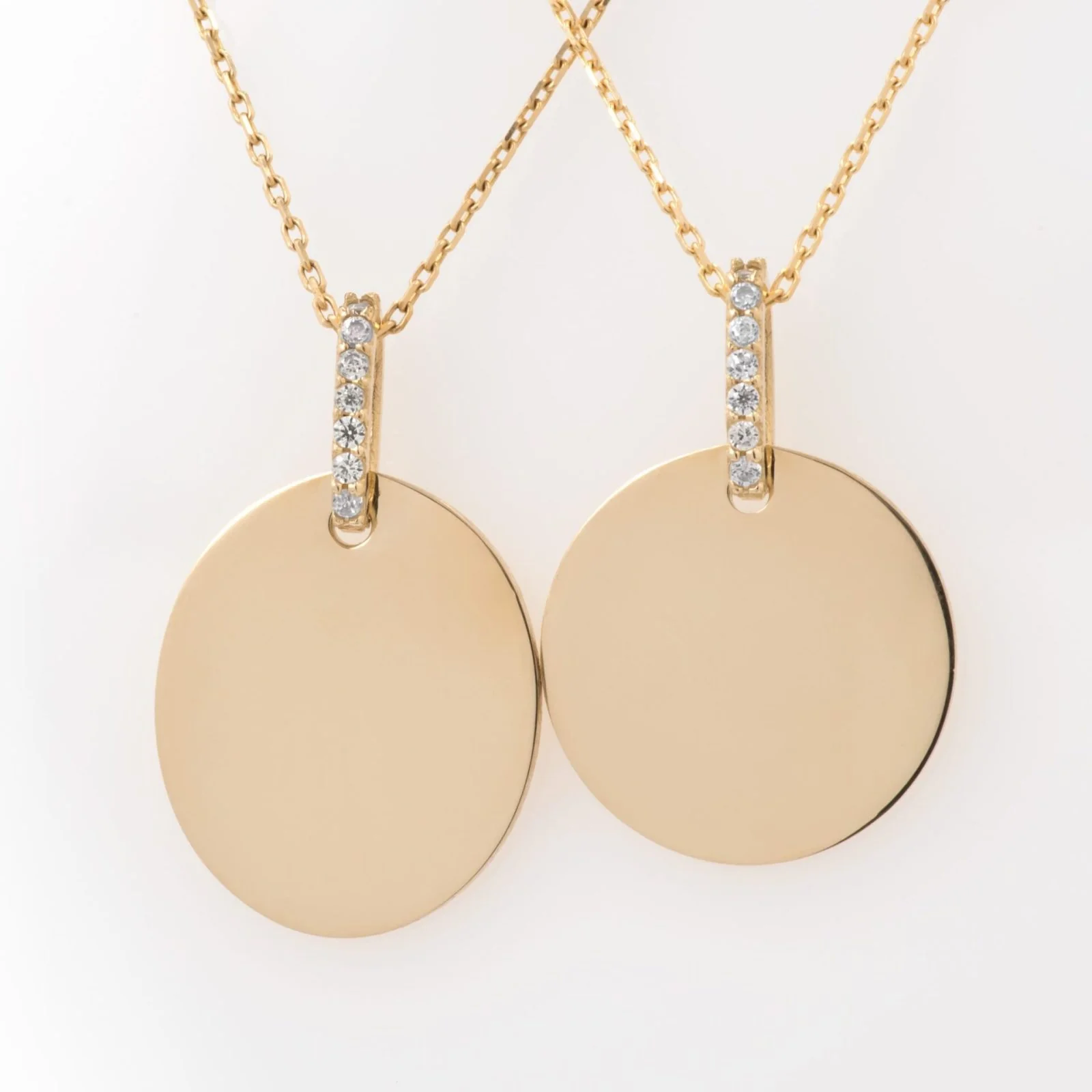 Oval Tag Necklace — additional product image 4 from AntEva Crafts