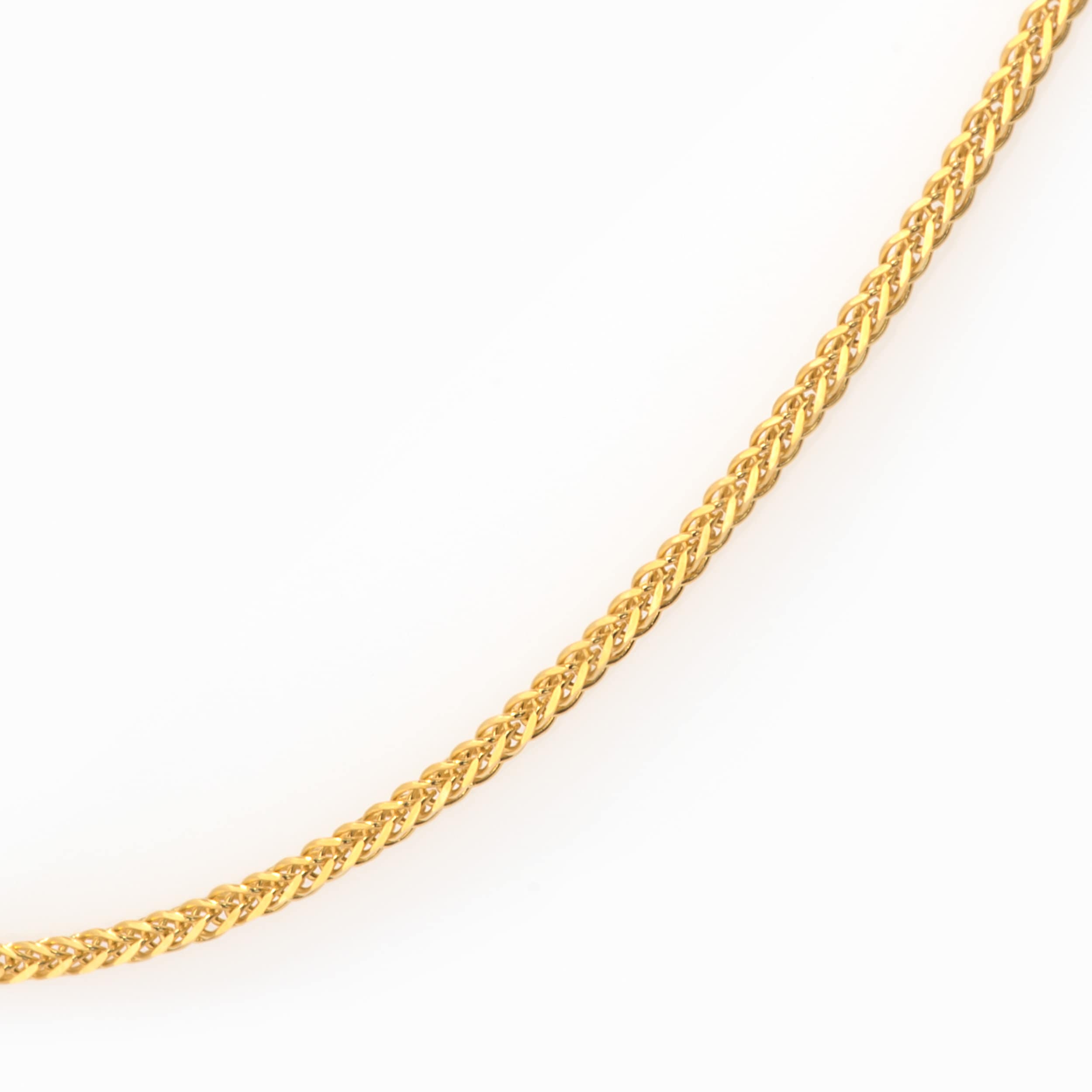 Gold Spiga Chain 1.5 mm — additional product image 2 from AntEva Crafts