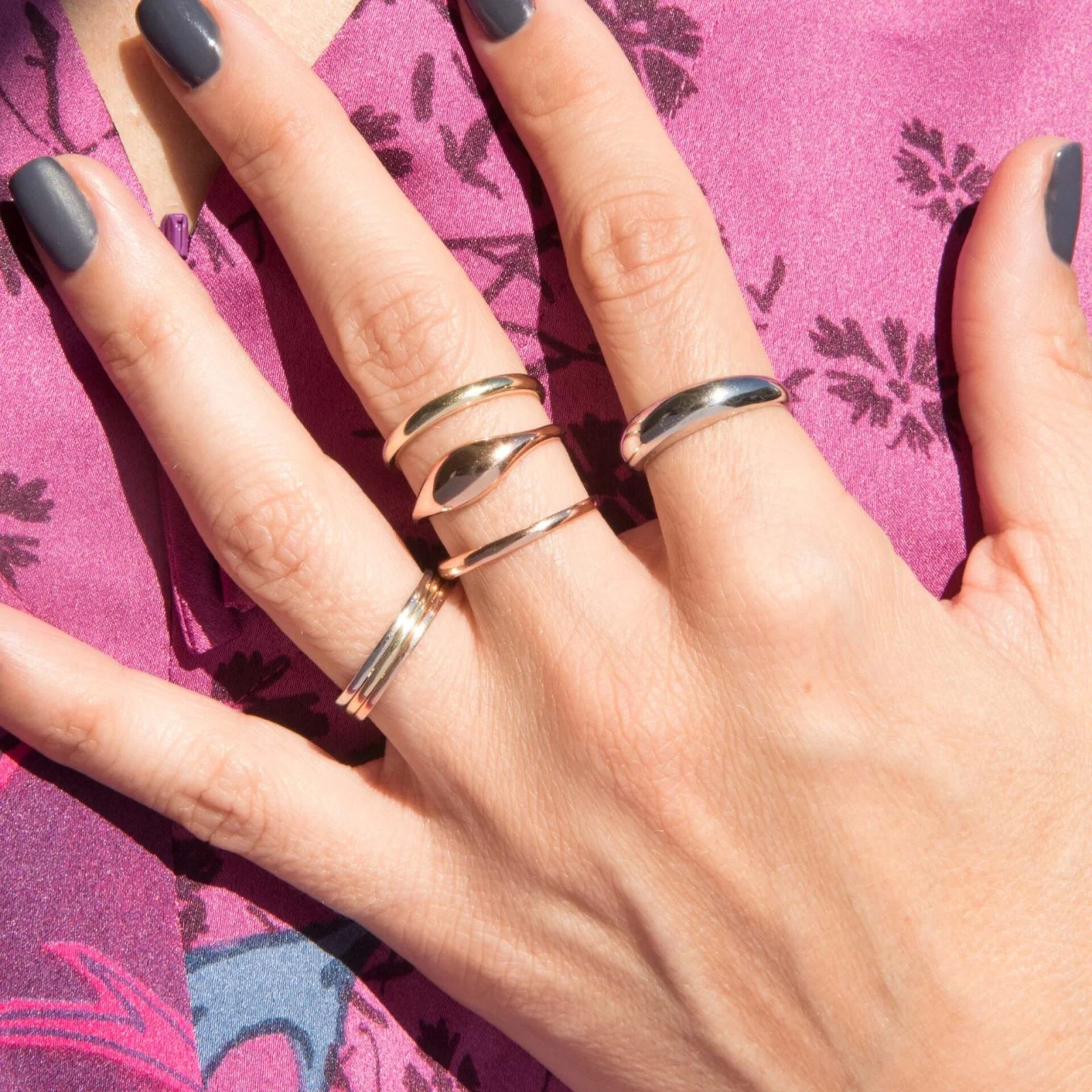 Dome Shape Ring — additional product image 6 from AntEva Crafts