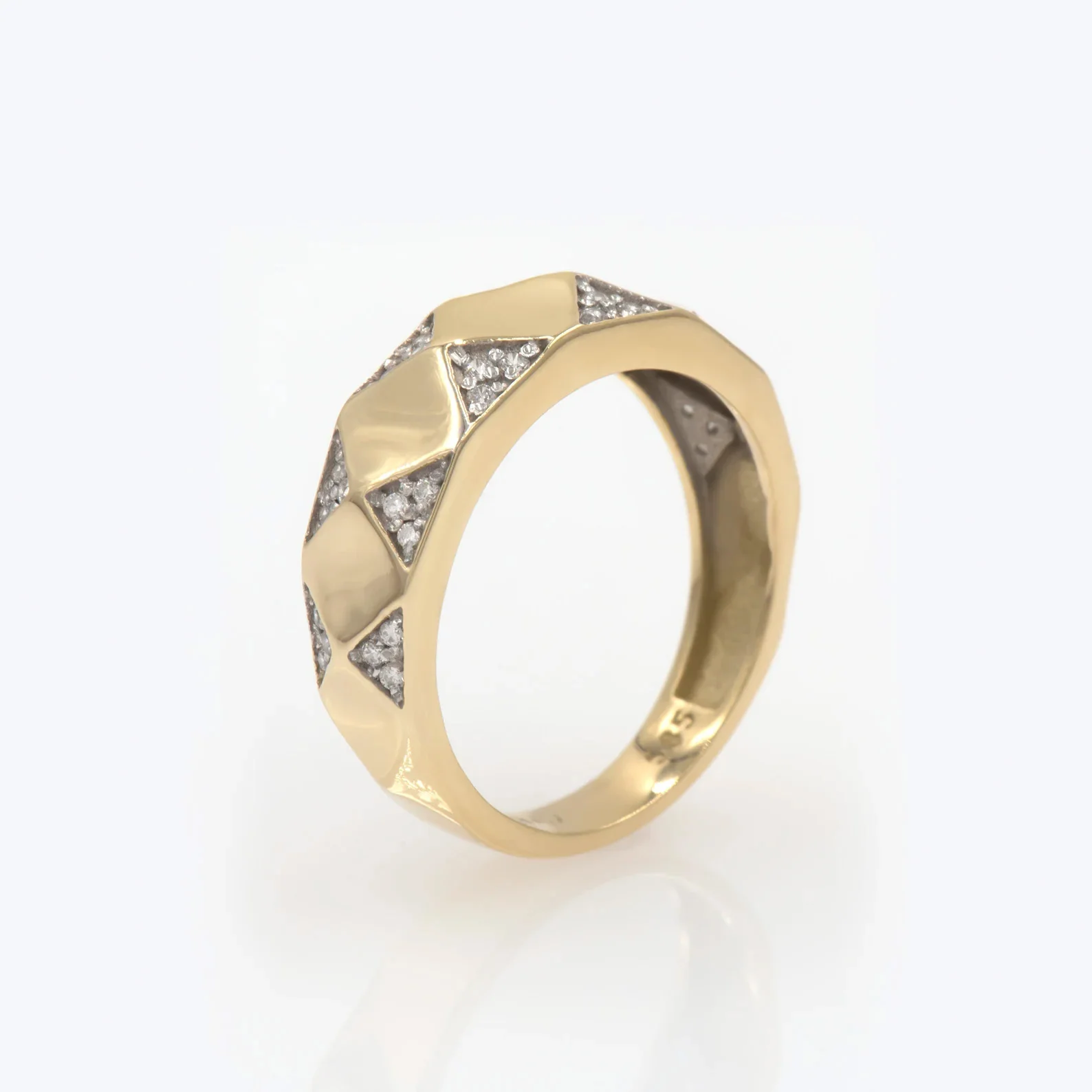Triangle Statement Ring — additional product image 3 from AntEva Crafts