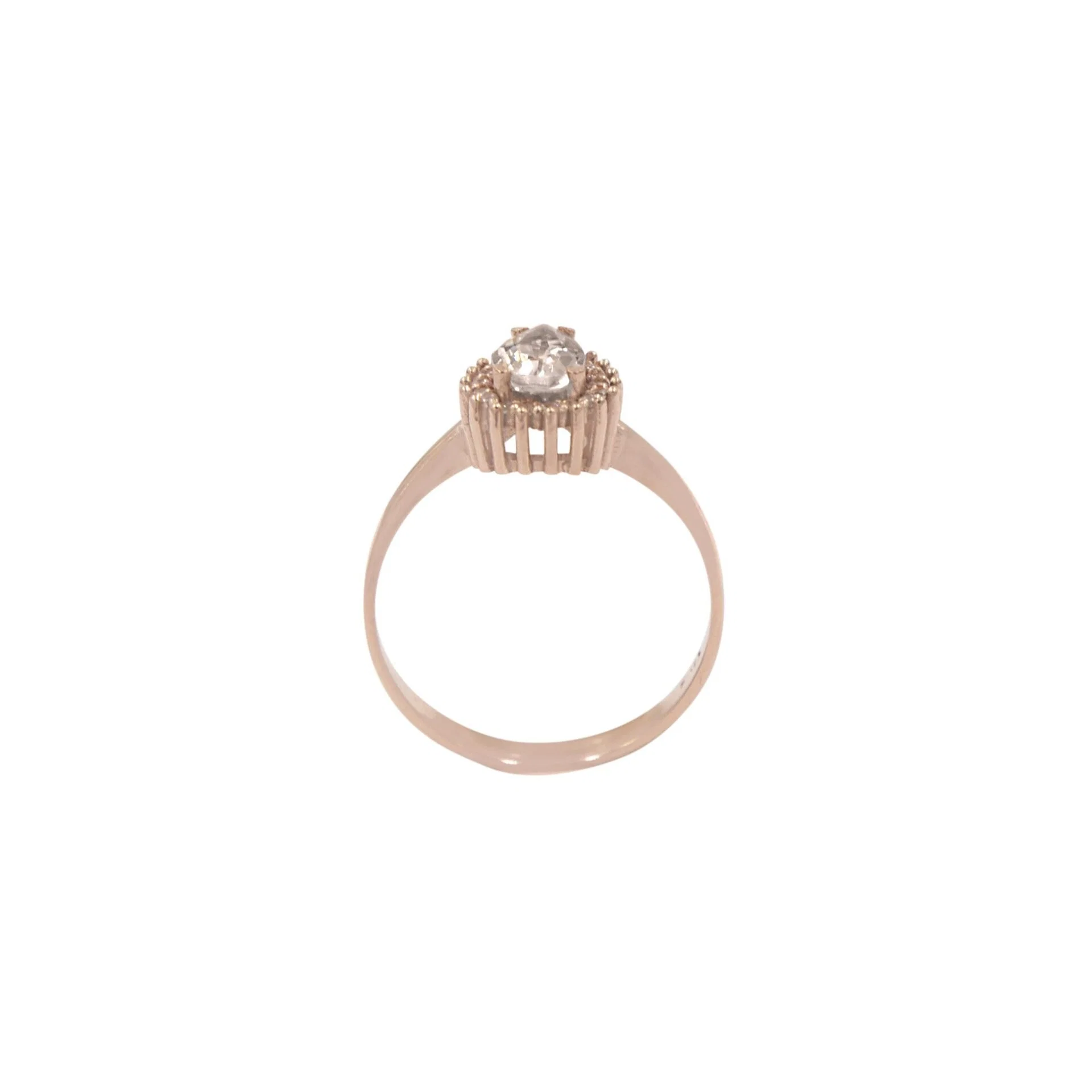 Morganite Solitaire Ring — additional product image 5 from AntEva Crafts