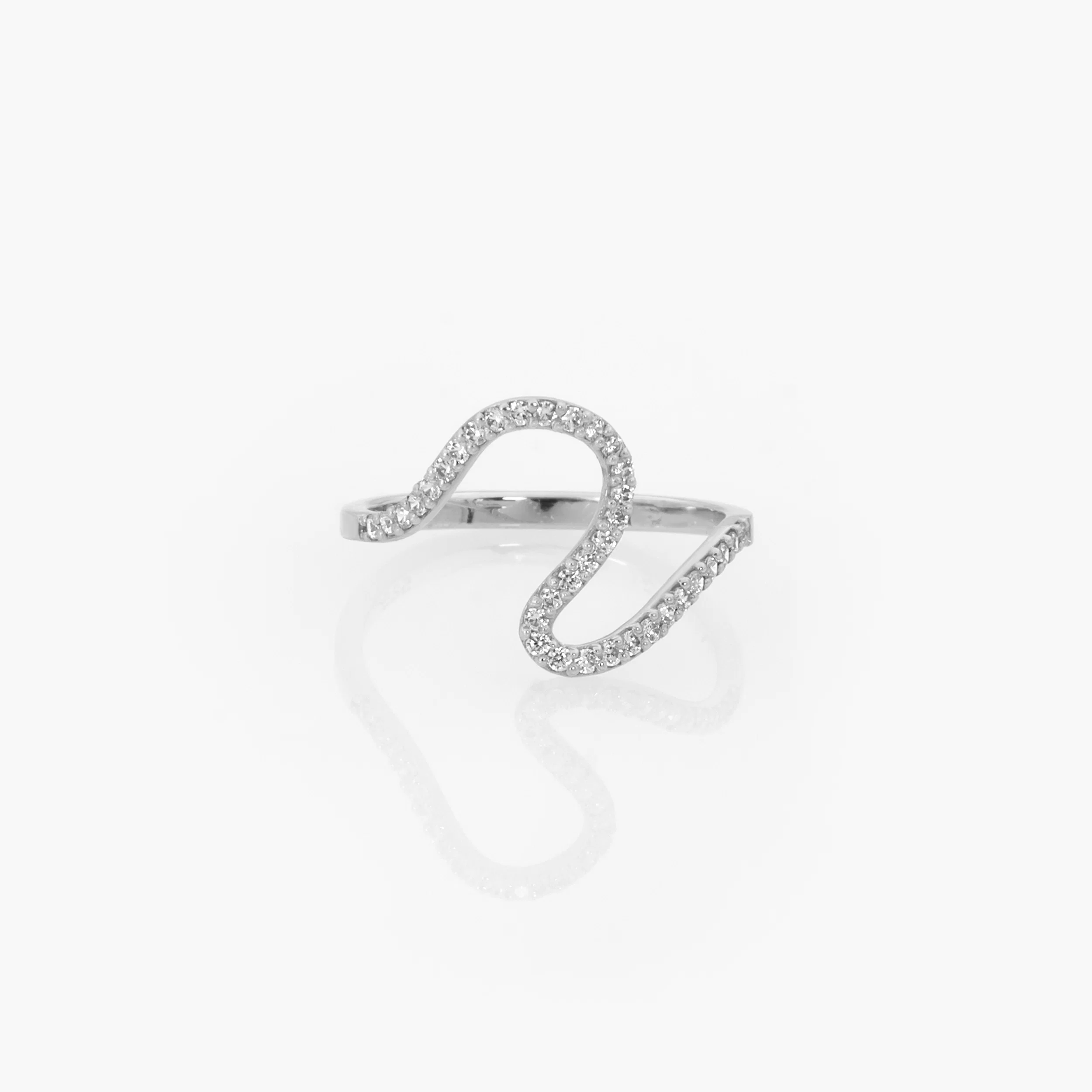 Gemstone Wave Ring — additional product image 5 from AntEva Crafts