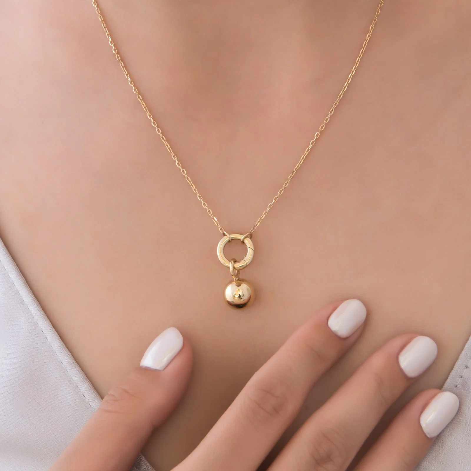 Charm Holder Necklace — additional product image 5 from AntEva Crafts