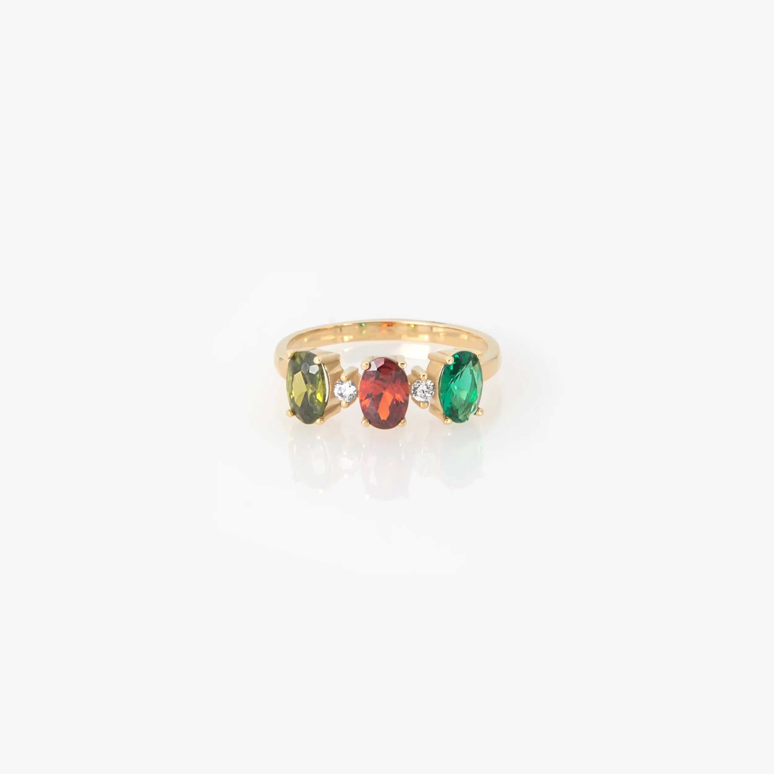 Triple Stone Ring — additional product image 7 from AntEva Crafts