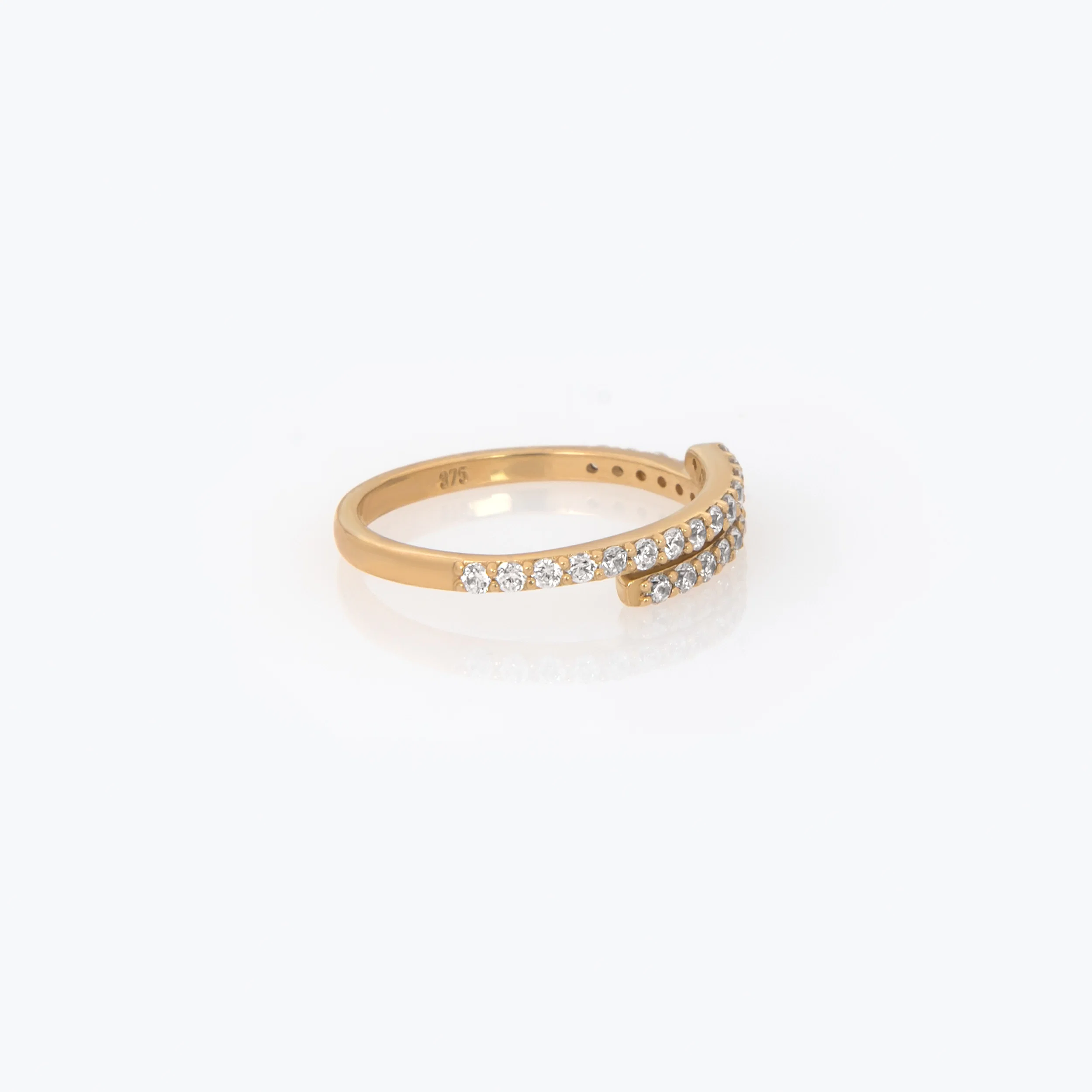 Bypass Gemstone Ring — additional product image 3 from AntEva Crafts