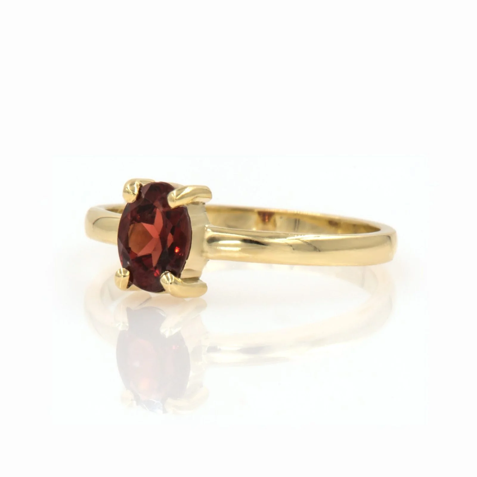 Oval Birthstone Solitaire Ring — additional product image 5 from AntEva Crafts