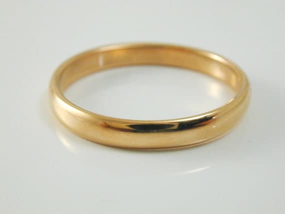 Classic Wedding Band 3.6 mm — additional product image 4 from AntEva Crafts