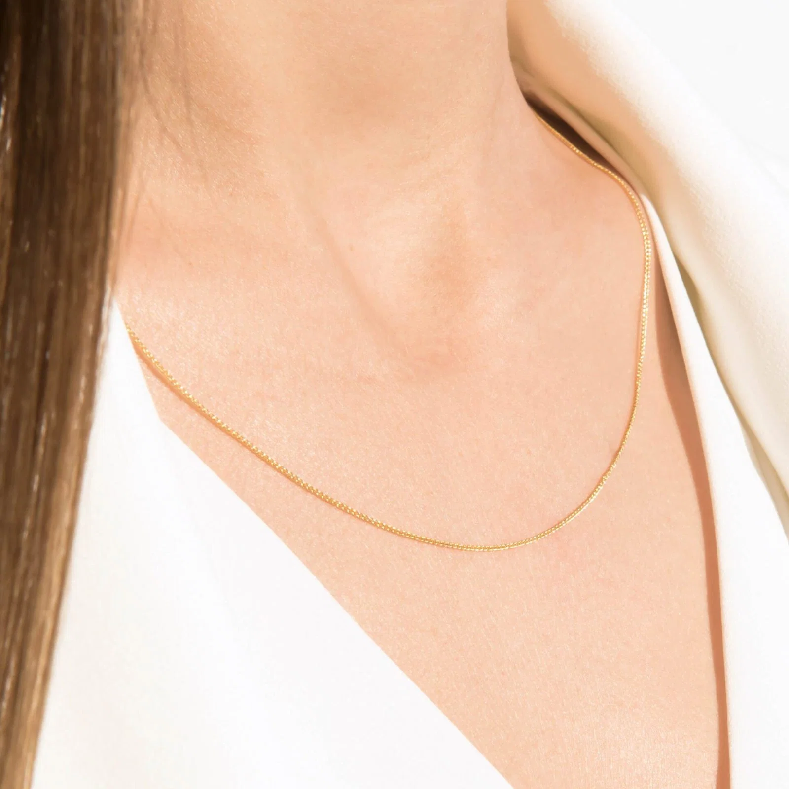Gold Spiga Chain 1.1mm — additional product image 5 from AntEva Crafts