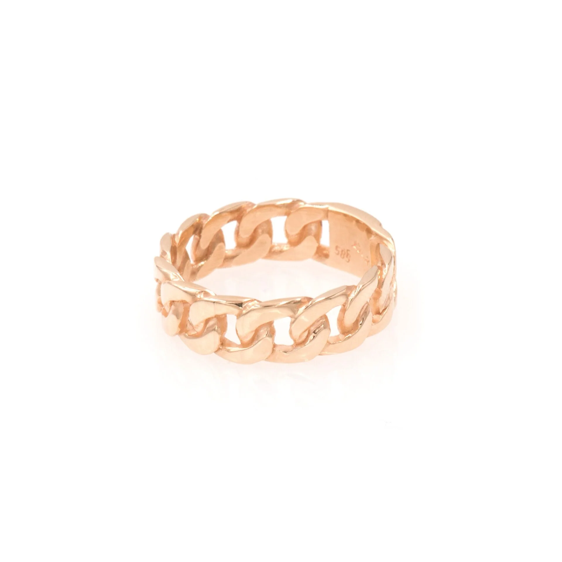 Curb Chain Ring — additional product image 5 from AntEva Crafts