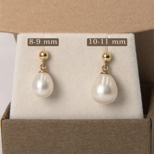 Pearl Drop Earrings — additional product image 5 from AntEva Crafts