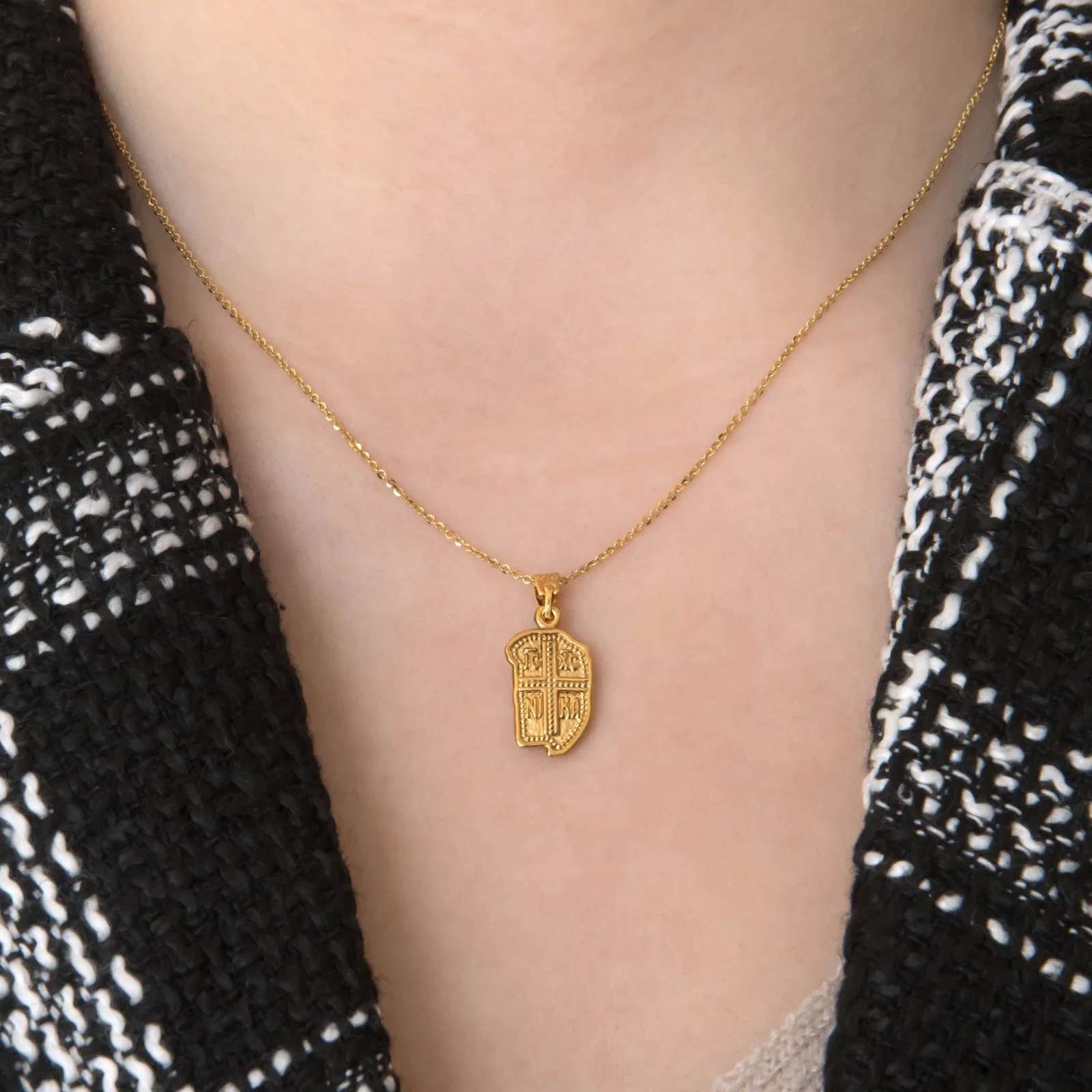 Jesus Christian Pendant Necklace — additional product image 11 from AntEva Crafts