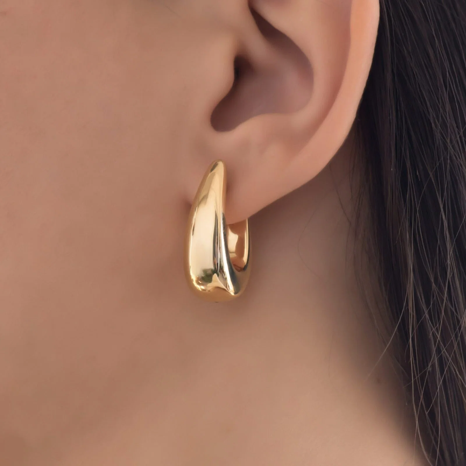 Kylie Big Drop Earrings — additional product image 3 from AntEva Crafts