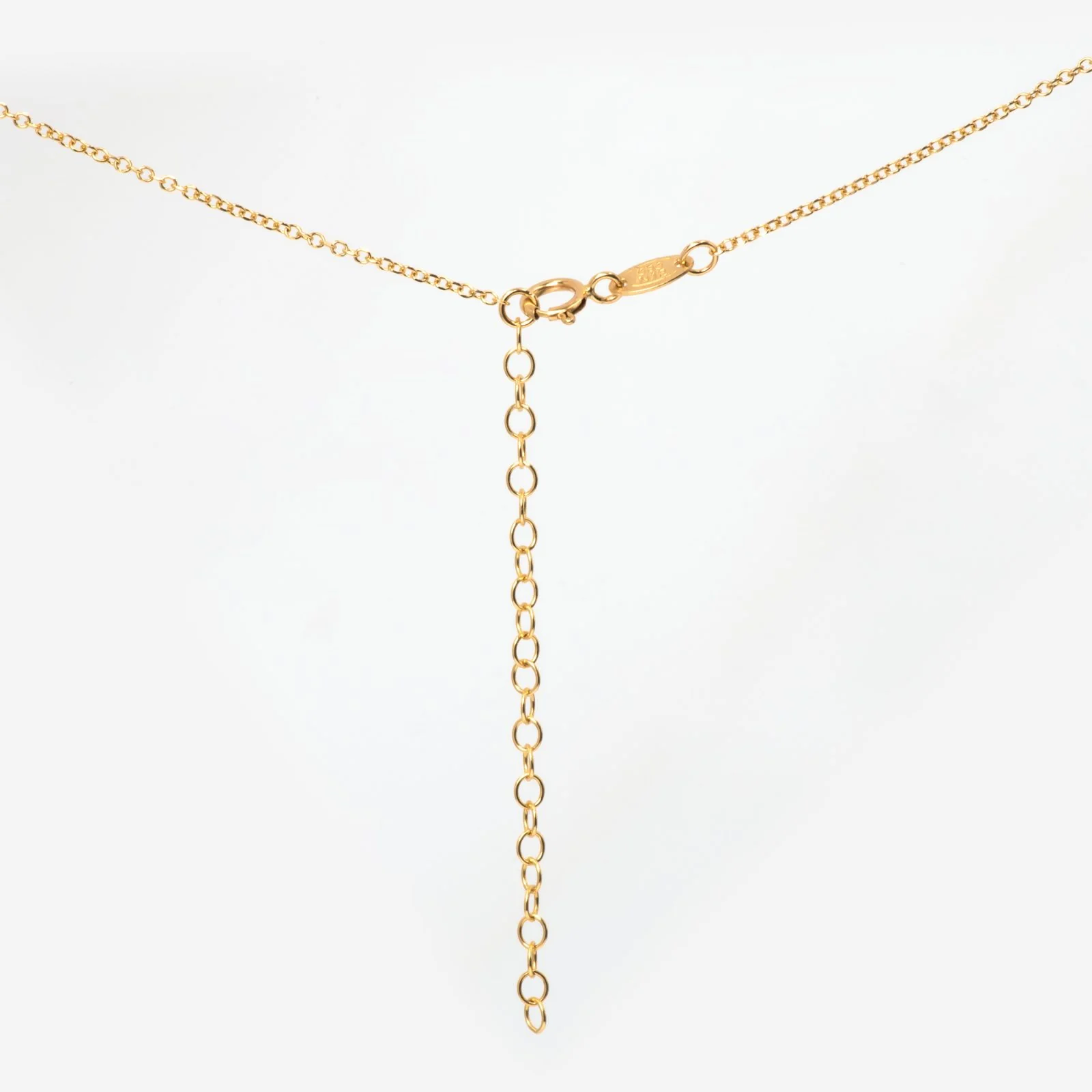 Olive Leaf 14k Gold Vermeil Necklace — additional product image 6 from AntEva Crafts