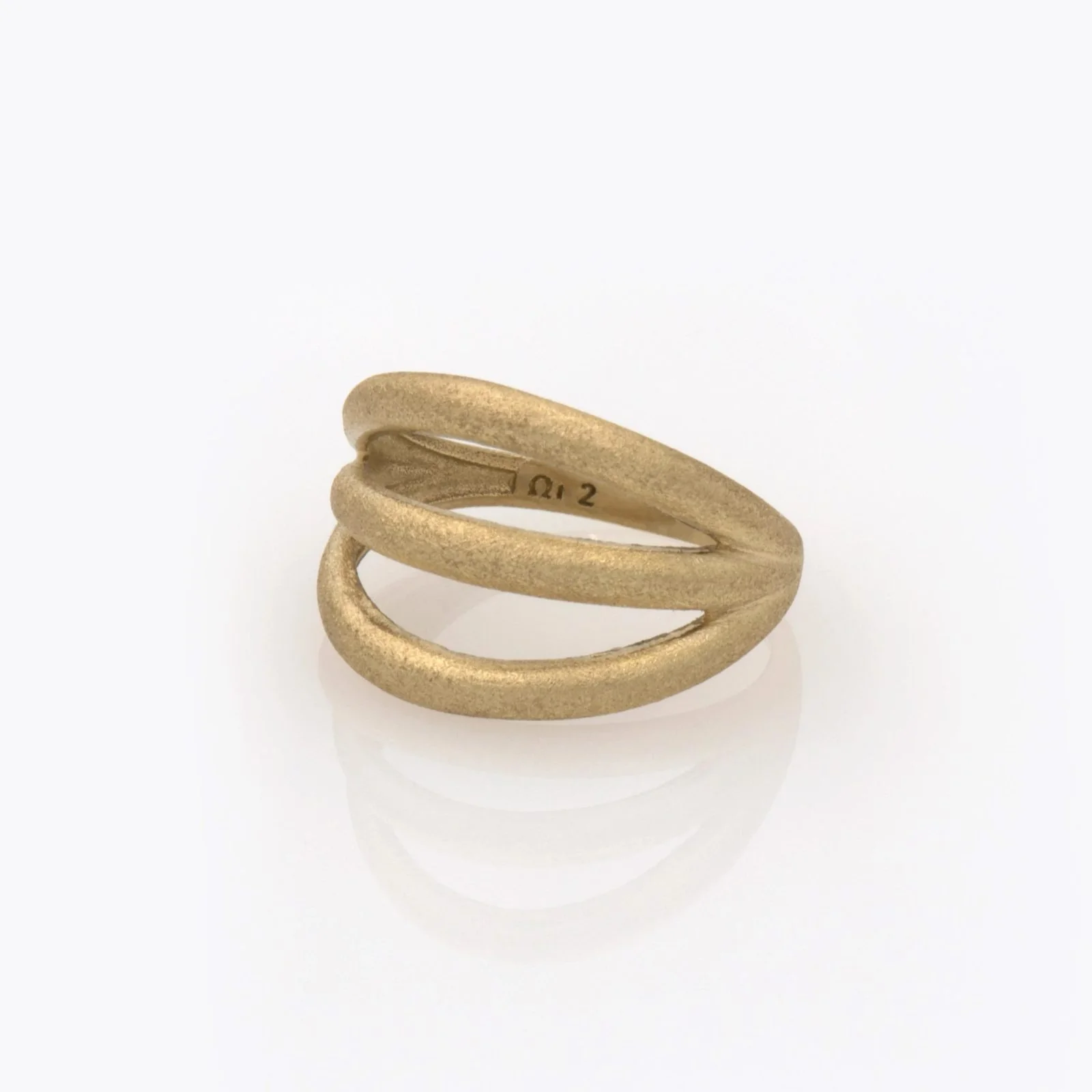 Triple Split Dome Ring — additional product image 7 from AntEva Crafts
