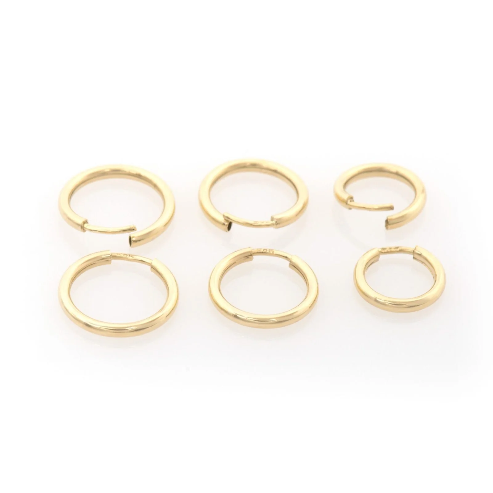 Mini Hoop Earrings — additional product image 4 from AntEva Crafts