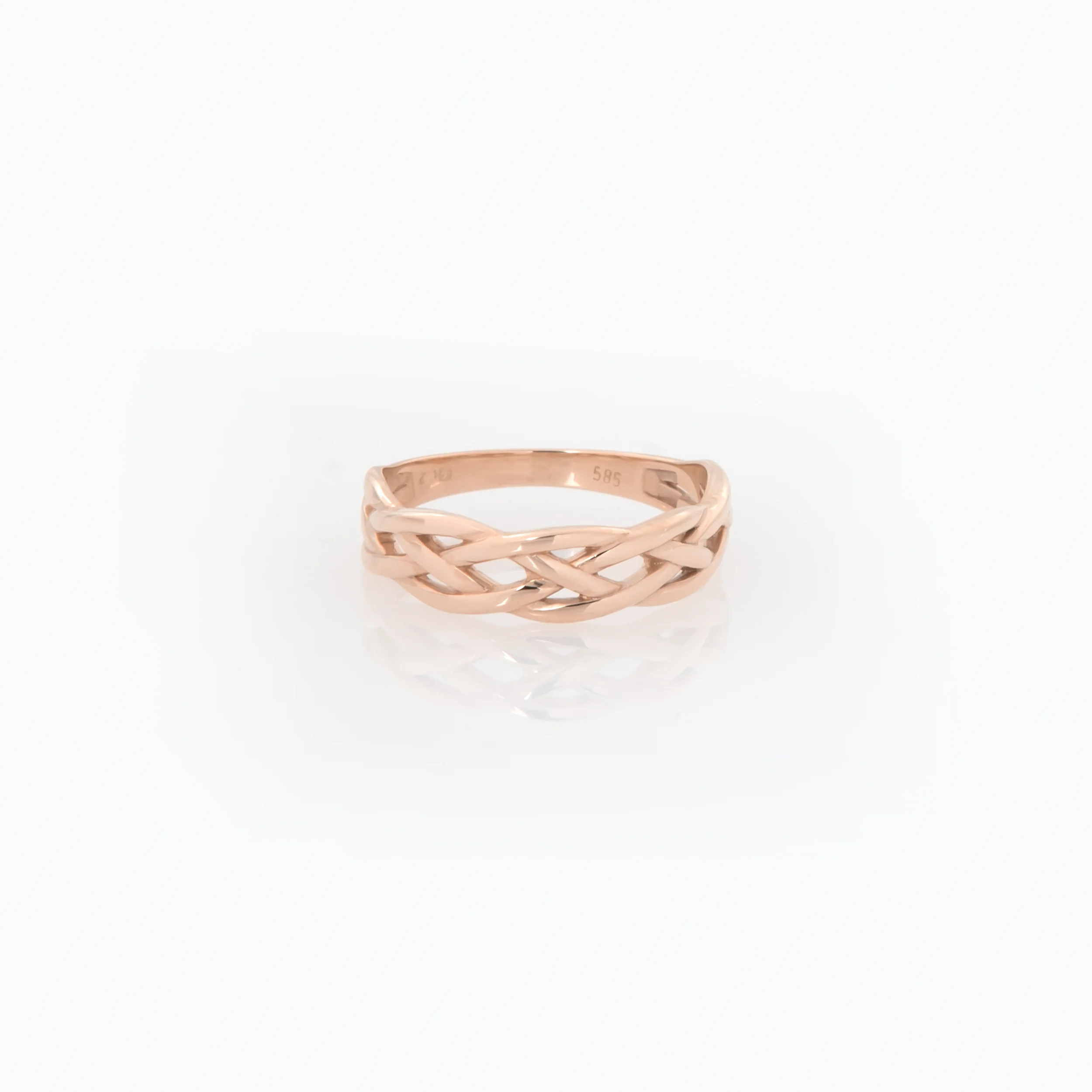 Irish Knot Chain Ring — additional product image 6 from AntEva Crafts