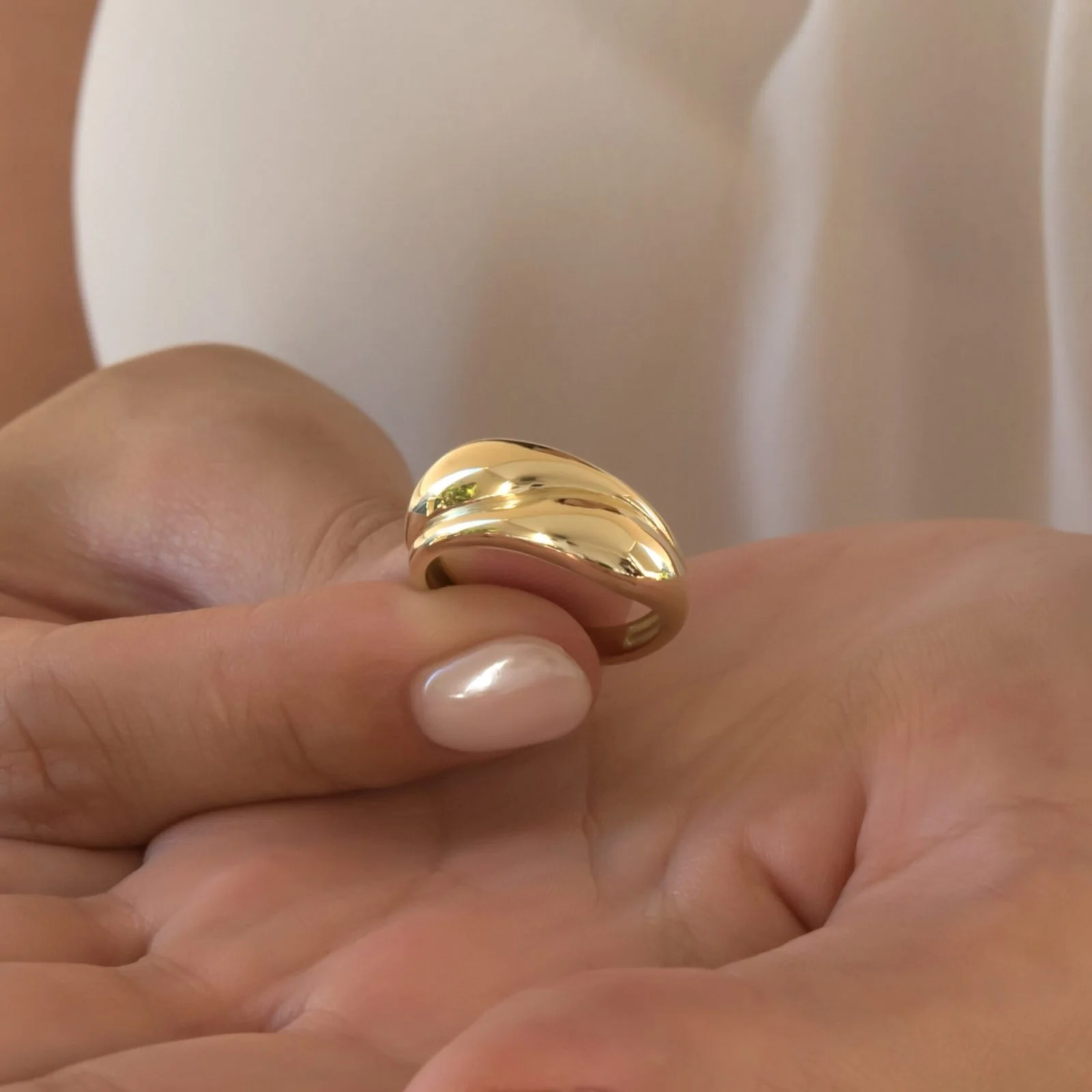 Twisted Double Ring — additional product image 5 from AntEva Crafts