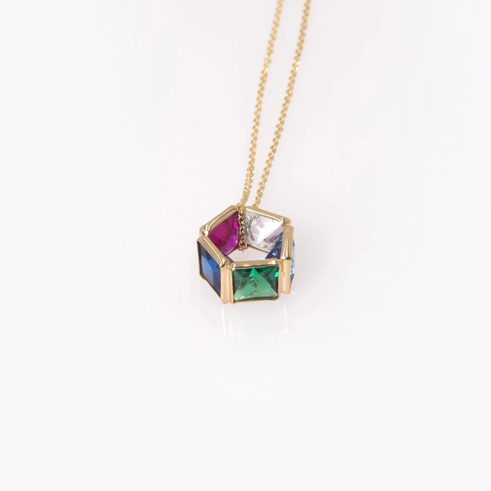 Colourful Rainbow Necklace — additional product image 7 from AntEva Crafts