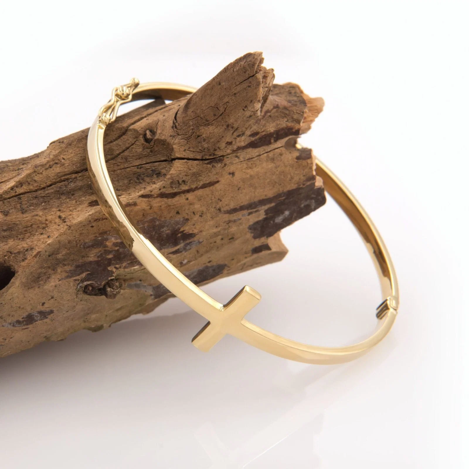Oval Cross Bangle — additional product image 9 from AntEva Crafts