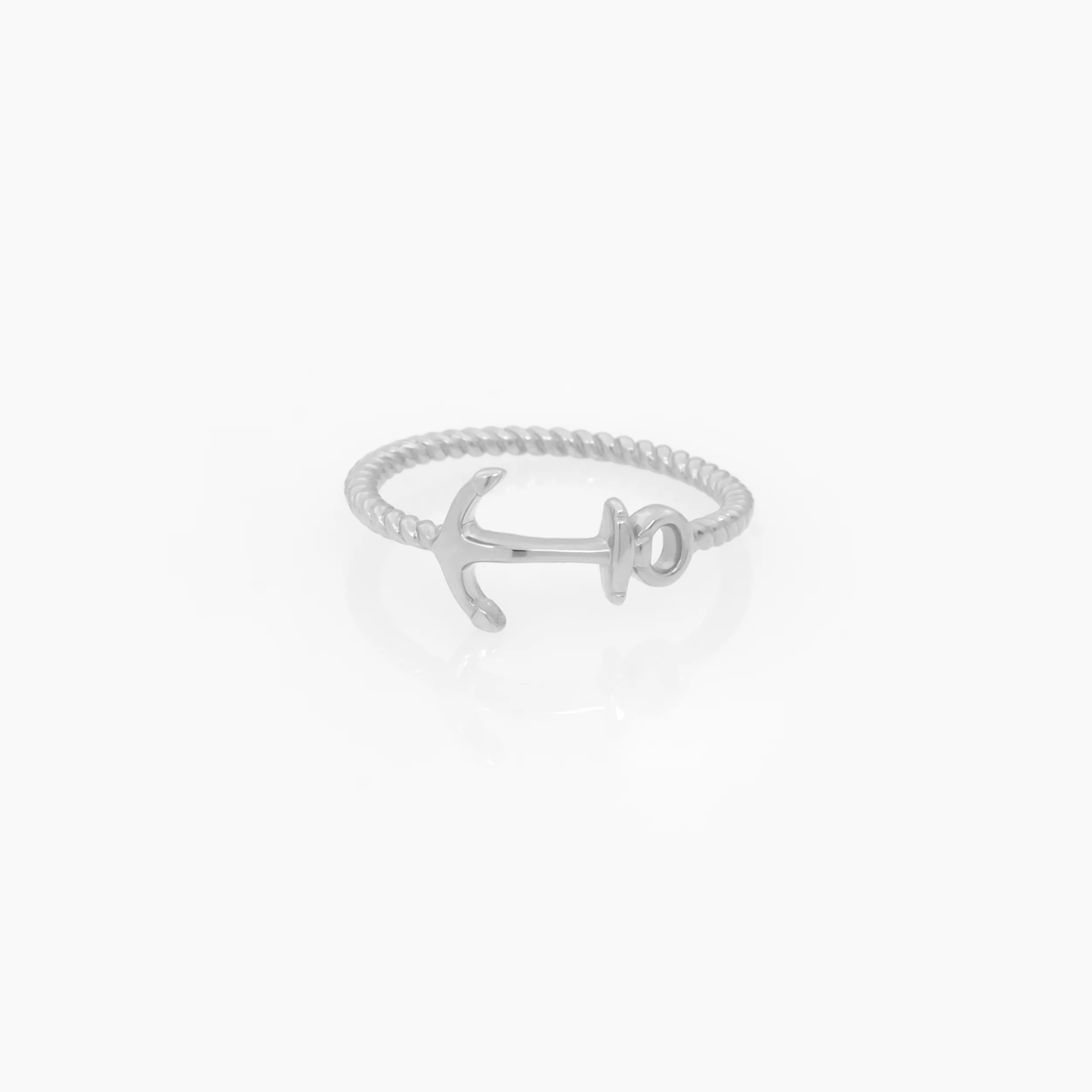 Textured Band Anchor Ring — additional product image 4 from AntEva Crafts
