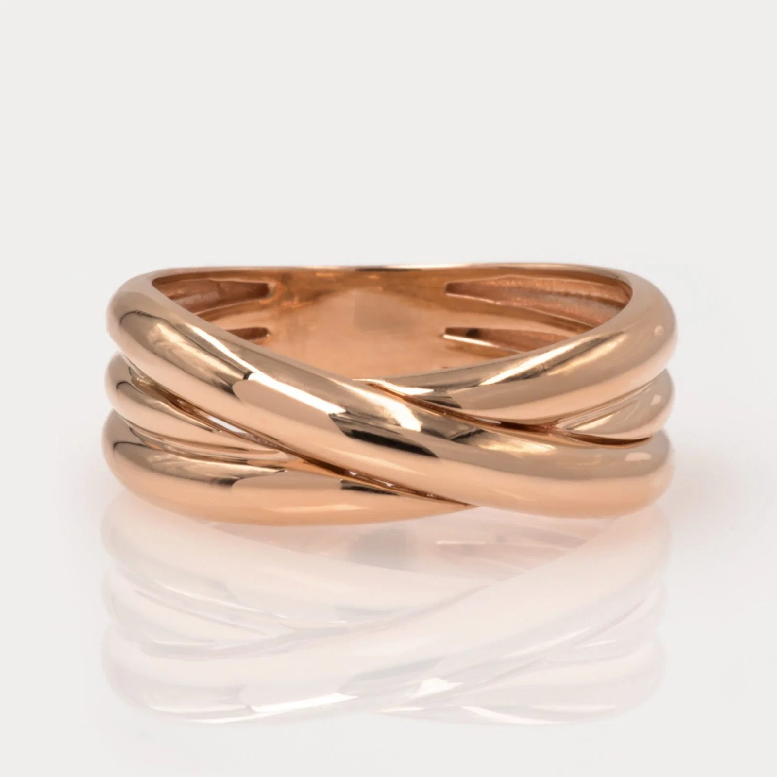 Twisted Triple Ring — additional product image 8 from AntEva Crafts