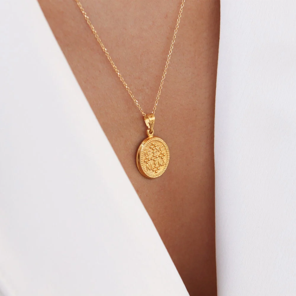 Christian Oval EntoutoNika Pendant in 2 sizes — additional product image 6 from AntEva Crafts