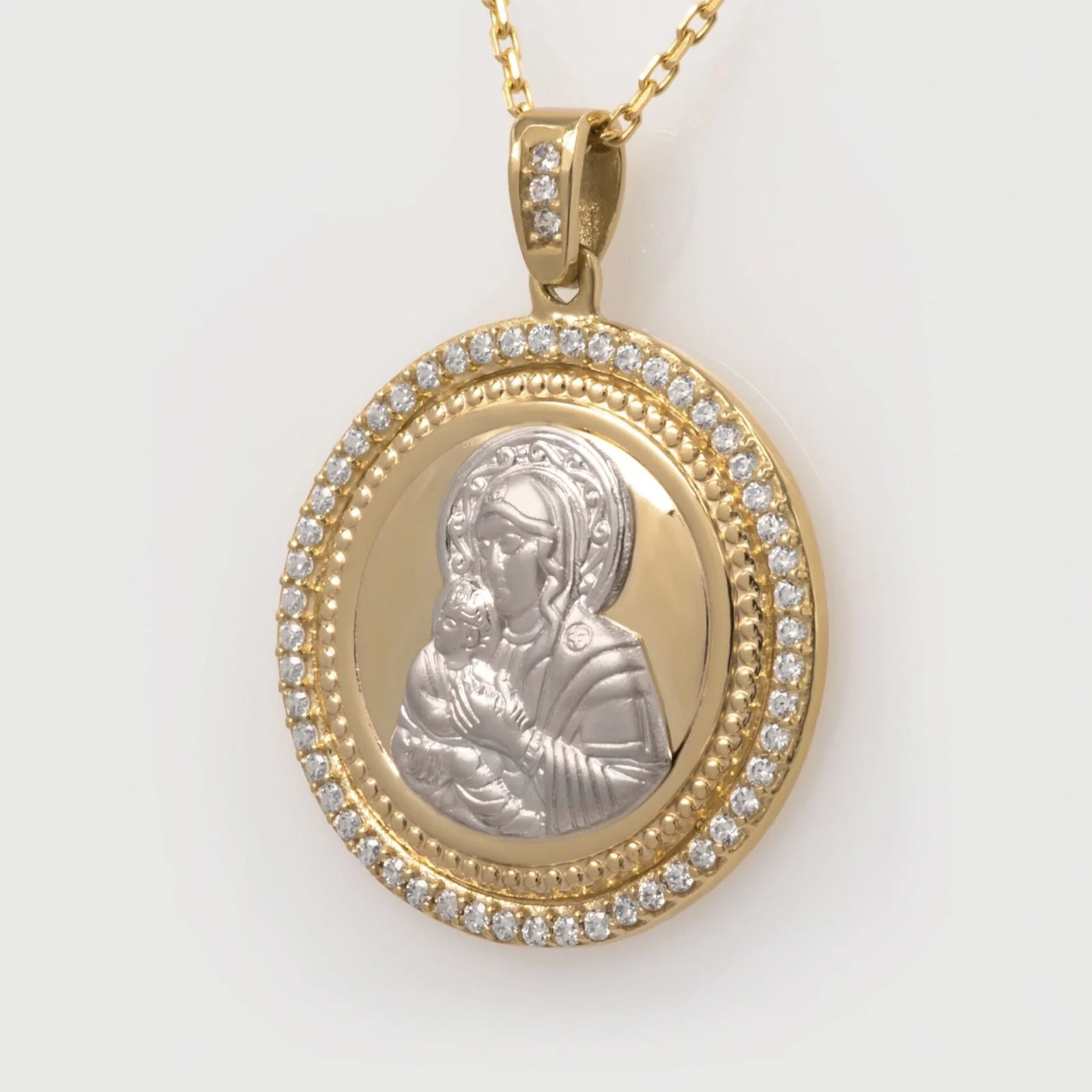 Holly Mary Protection Pendant