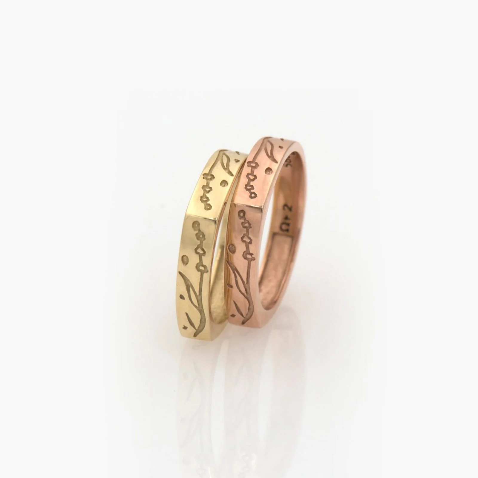 Flower Stacking Ring — additional product image 7 from AntEva Crafts