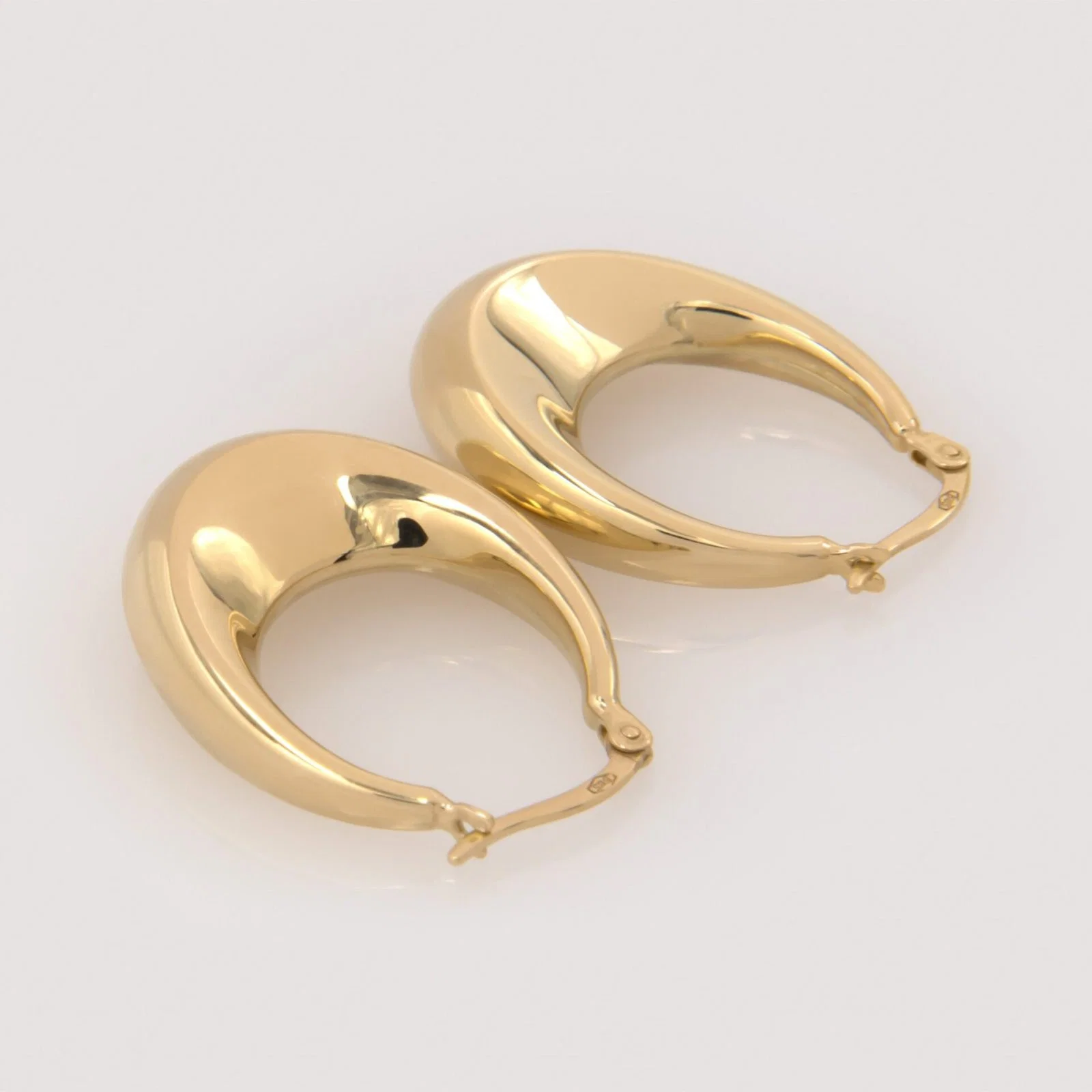 Oval Dome Drop Earrings — additional product image 3 from AntEva Crafts