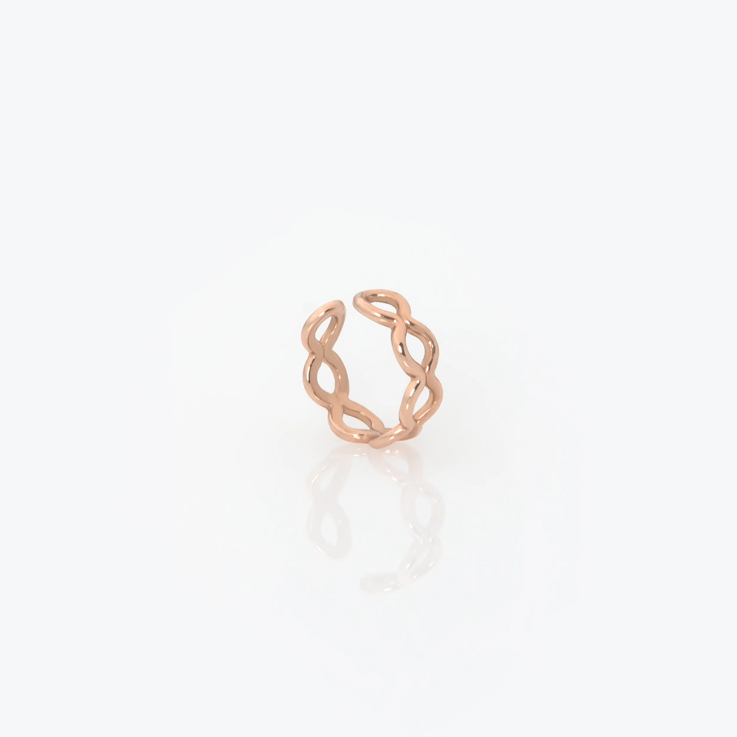 Chain Link Ear Cuff — additional product image 6 from AntEva Crafts