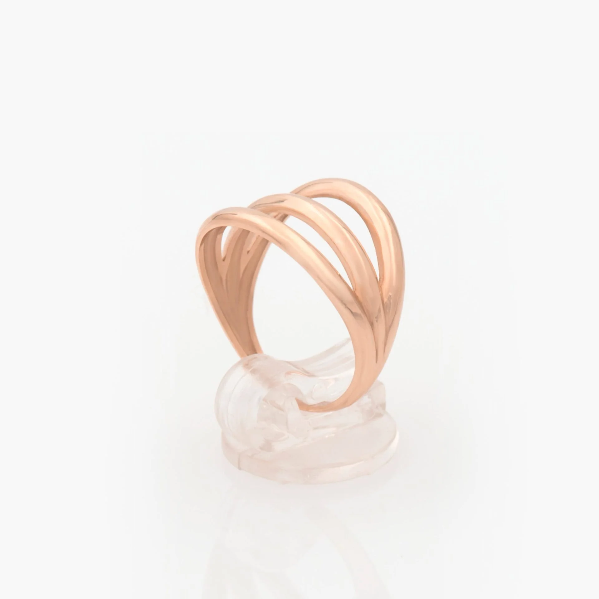 Triple Split Dome Ring — additional product image 6 from AntEva Crafts